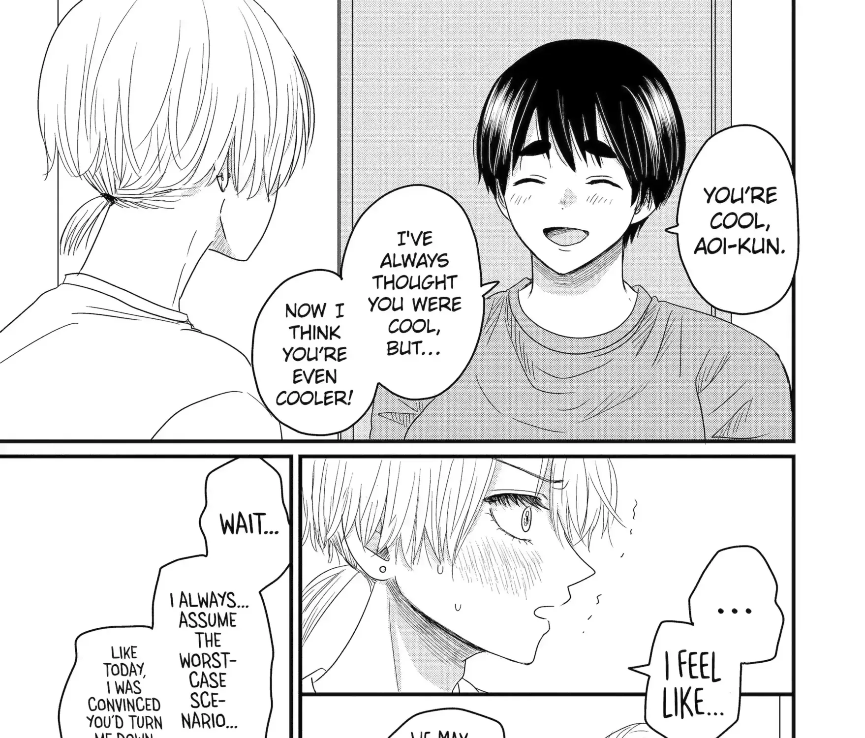 Aoi-kun wa Mukimuki Kanojo wo Koutei shitai Chapter 14.2 page 3 - 
