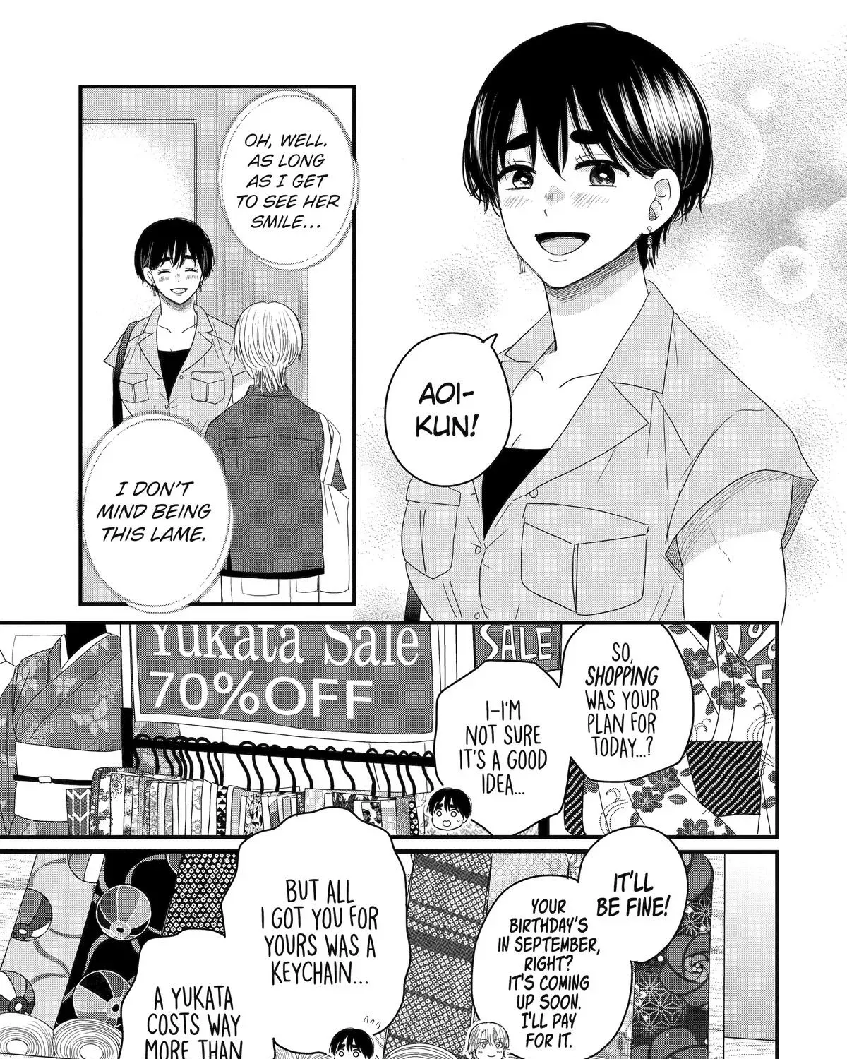 Aoi-kun wa Mukimuki Kanojo wo Koutei shitai Chapter 14 page 73 - 
