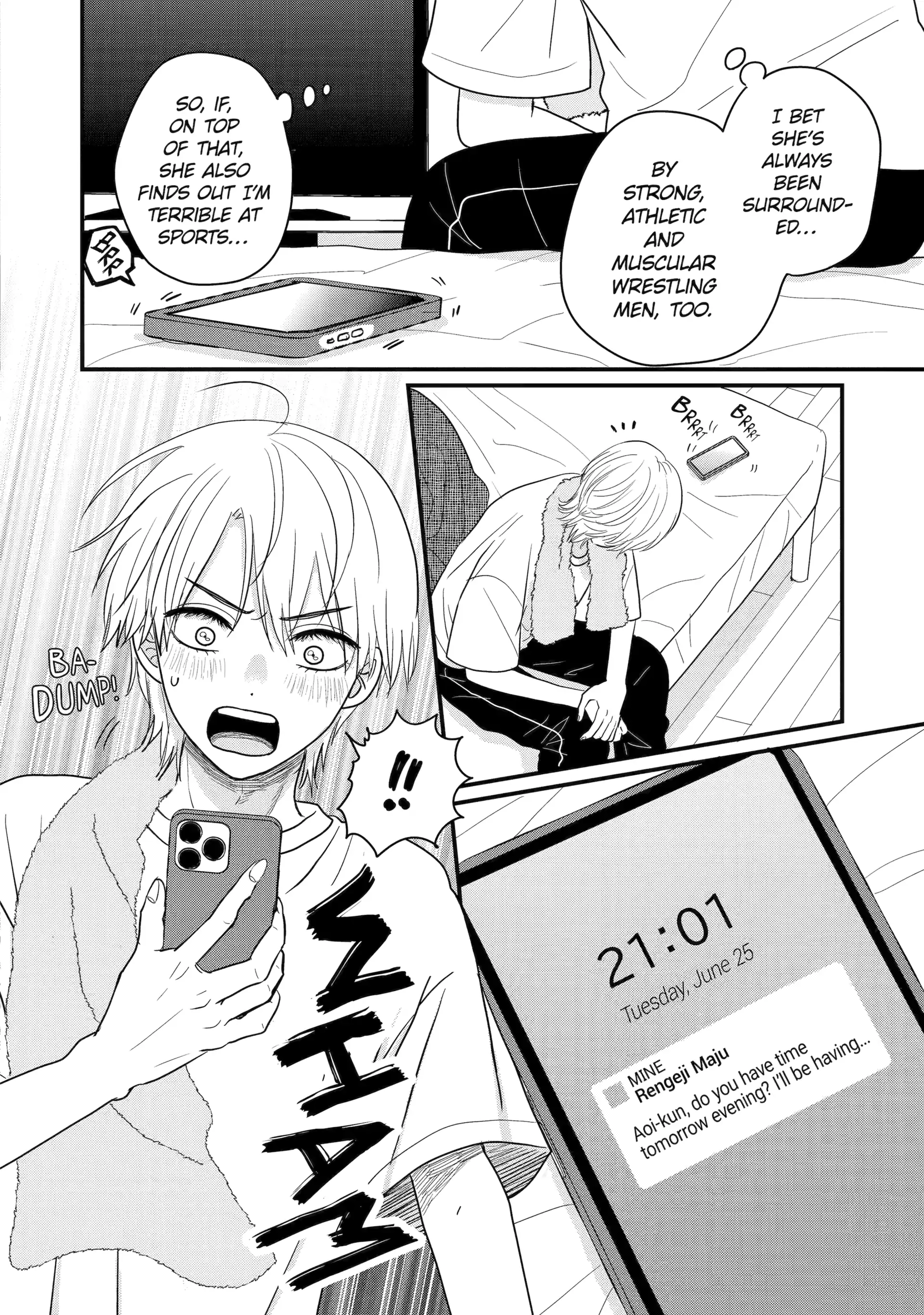 Aoi-kun wa Mukimuki Kanojo wo Koutei shitai Chapter 2.2 page 2 - 