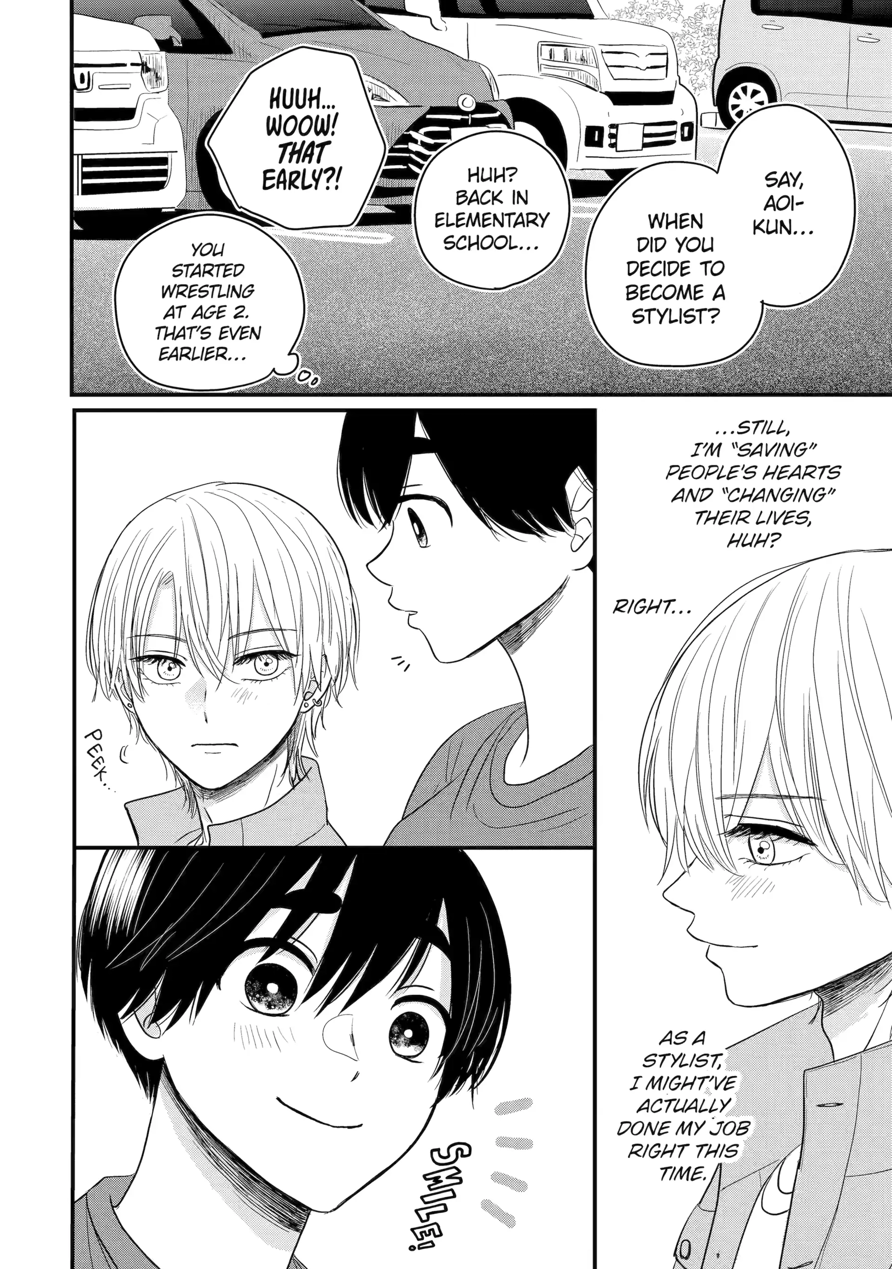 Aoi-kun wa Mukimuki Kanojo wo Koutei shitai Chapter 3.3 page 8 - 