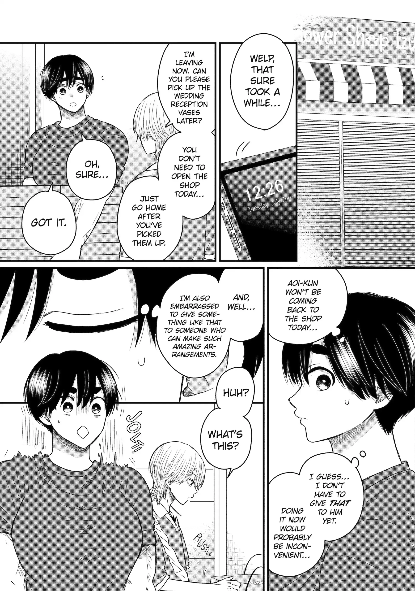 Aoi-kun wa Mukimuki Kanojo wo Koutei shitai Chapter 5.4 page 3 - 