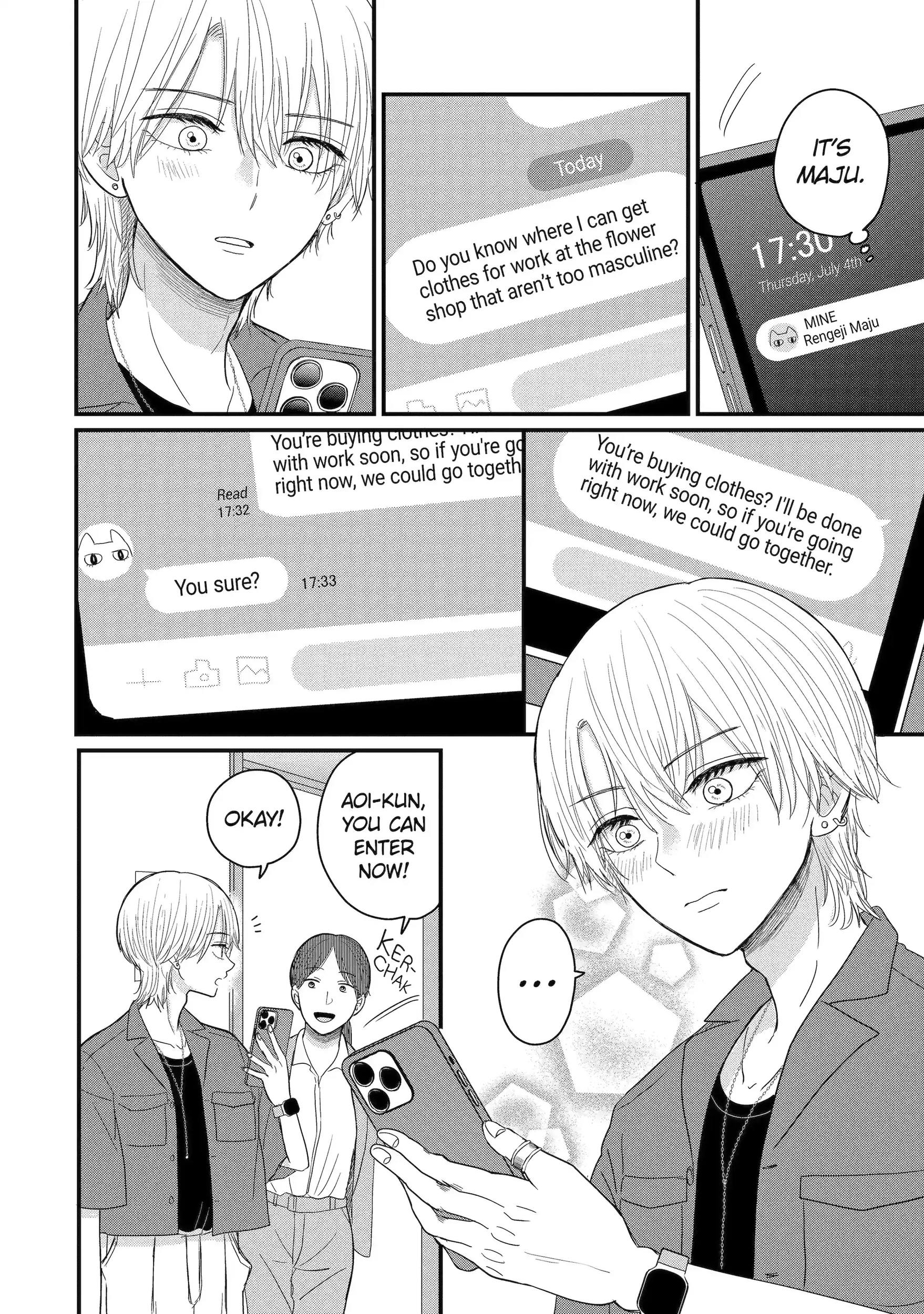 Aoi-kun wa Mukimuki Kanojo wo Koutei shitai Chapter 6.2 page 7 - 