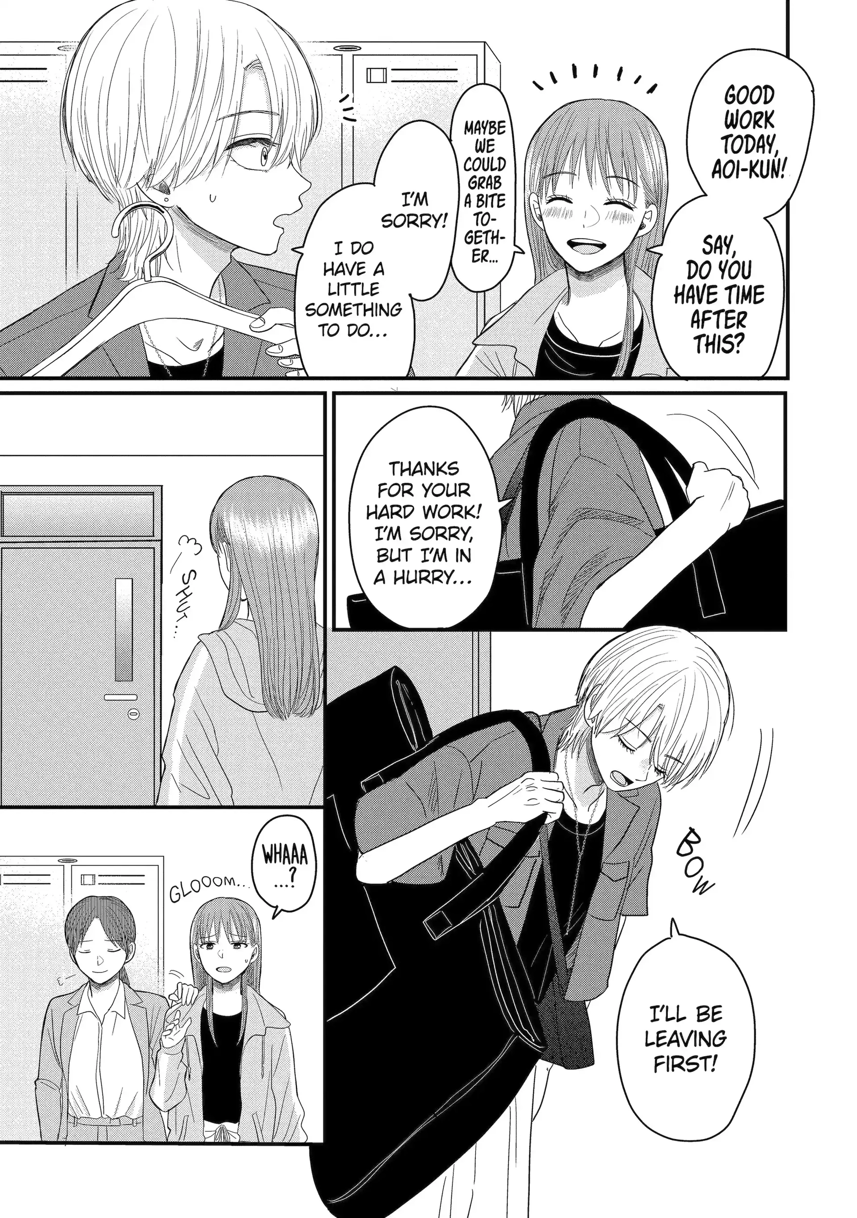 Aoi-kun wa Mukimuki Kanojo wo Koutei shitai Chapter 6.2 page 8 - 