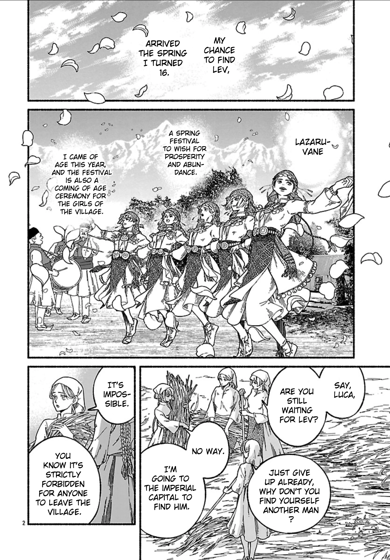 Read Aoki Balkanalia chapter 2 image 1 on Lezhin