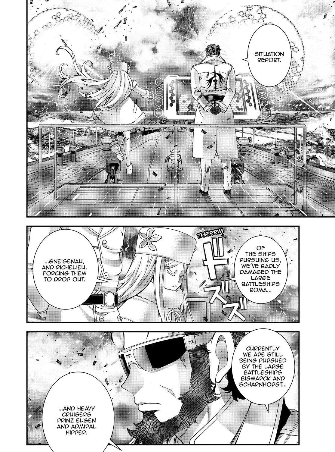 Aoki Hagane no Arpeggio Chapter 132 page 3 - 