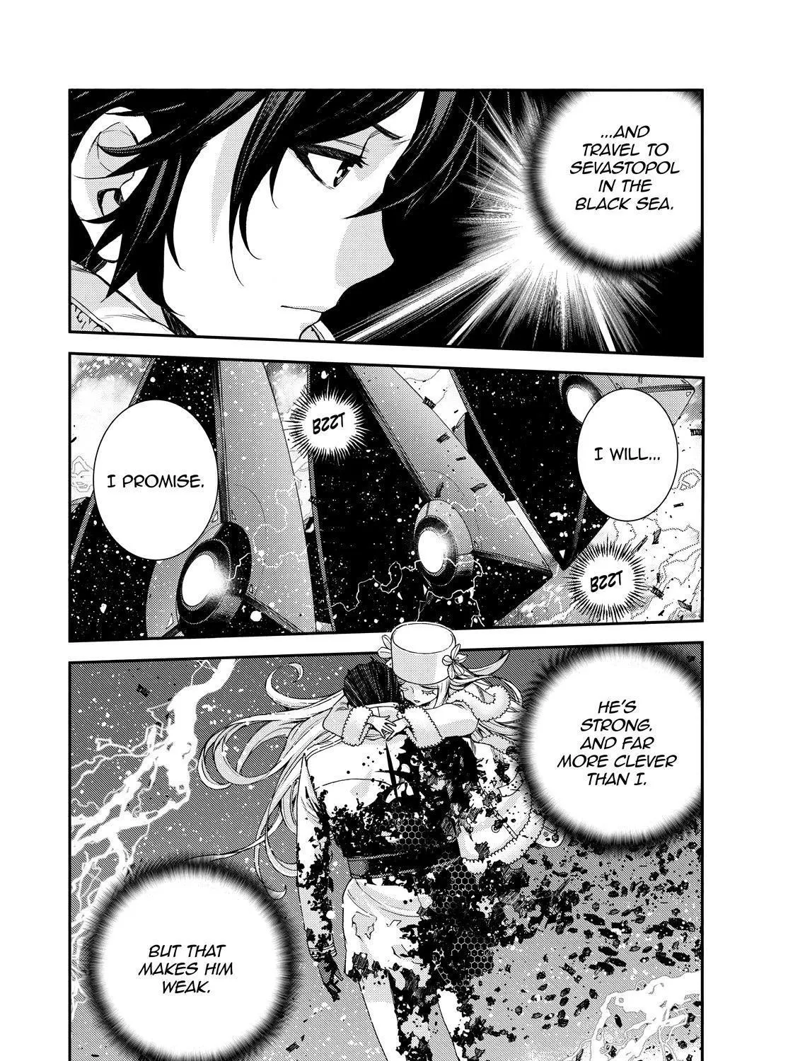 Aoki Hagane no Arpeggio Chapter 133 page 17 - 