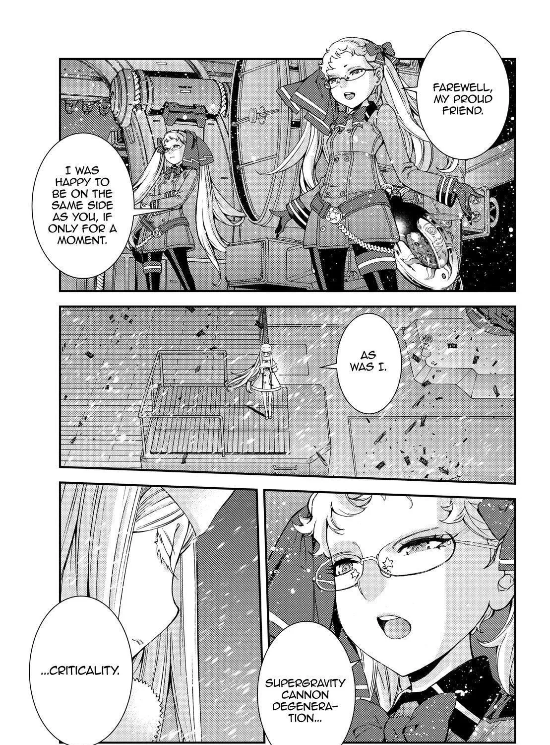 Aoki Hagane no Arpeggio Chapter 134 page 33 - 