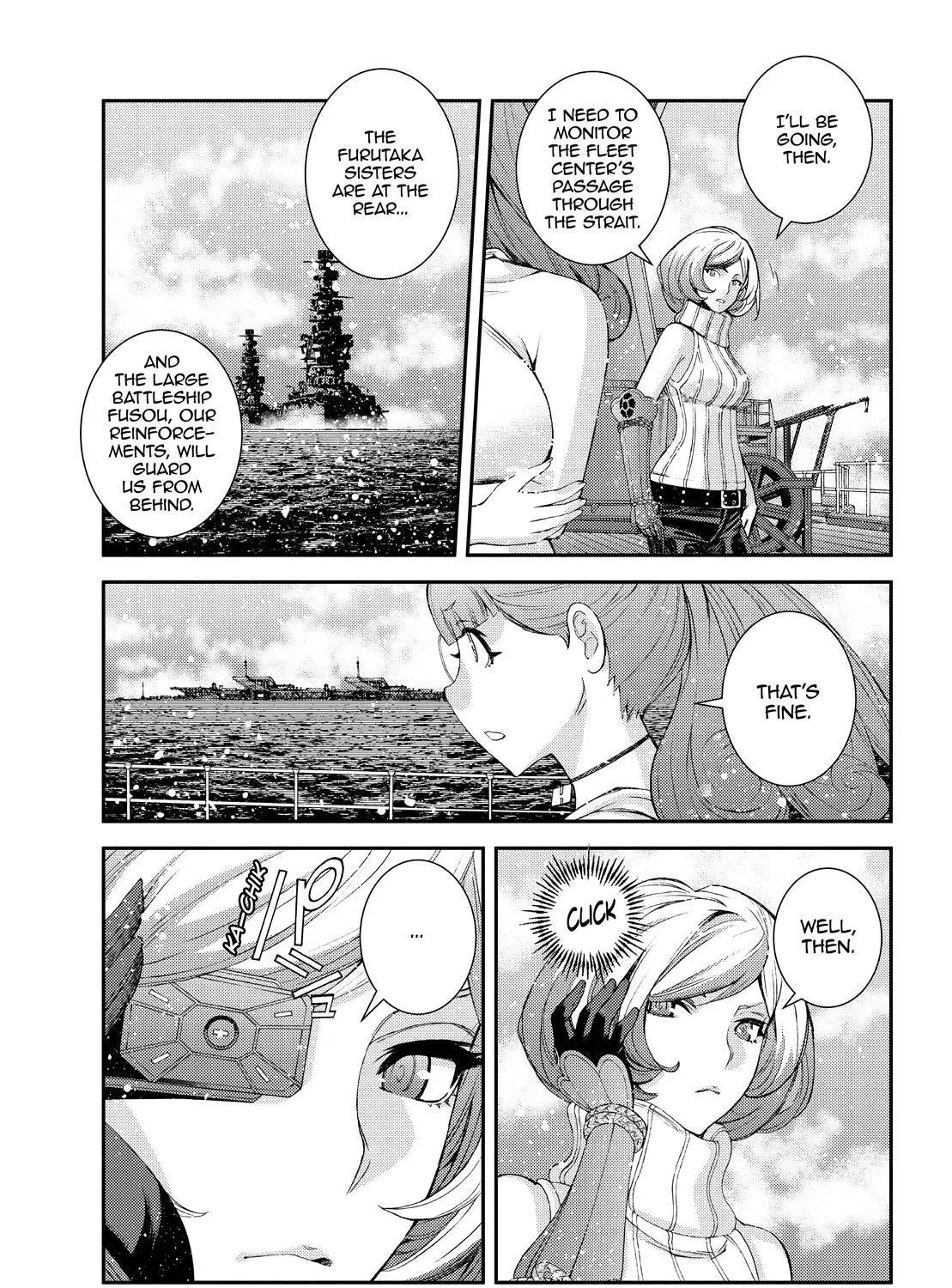 Aoki Hagane no Arpeggio Chapter 136 page 17 - 