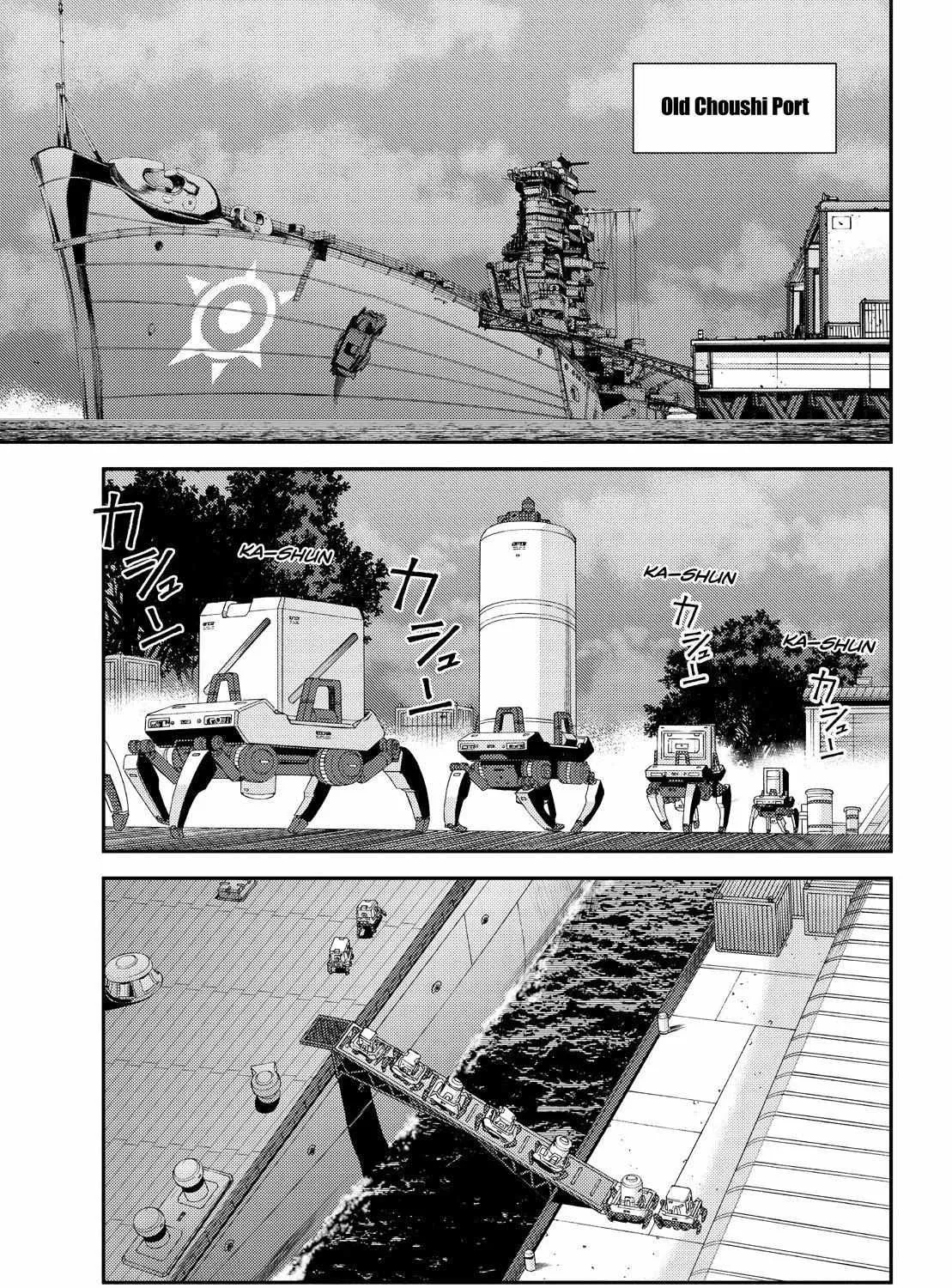 Aoki Hagane no Arpeggio Chapter 136 page 21 - 