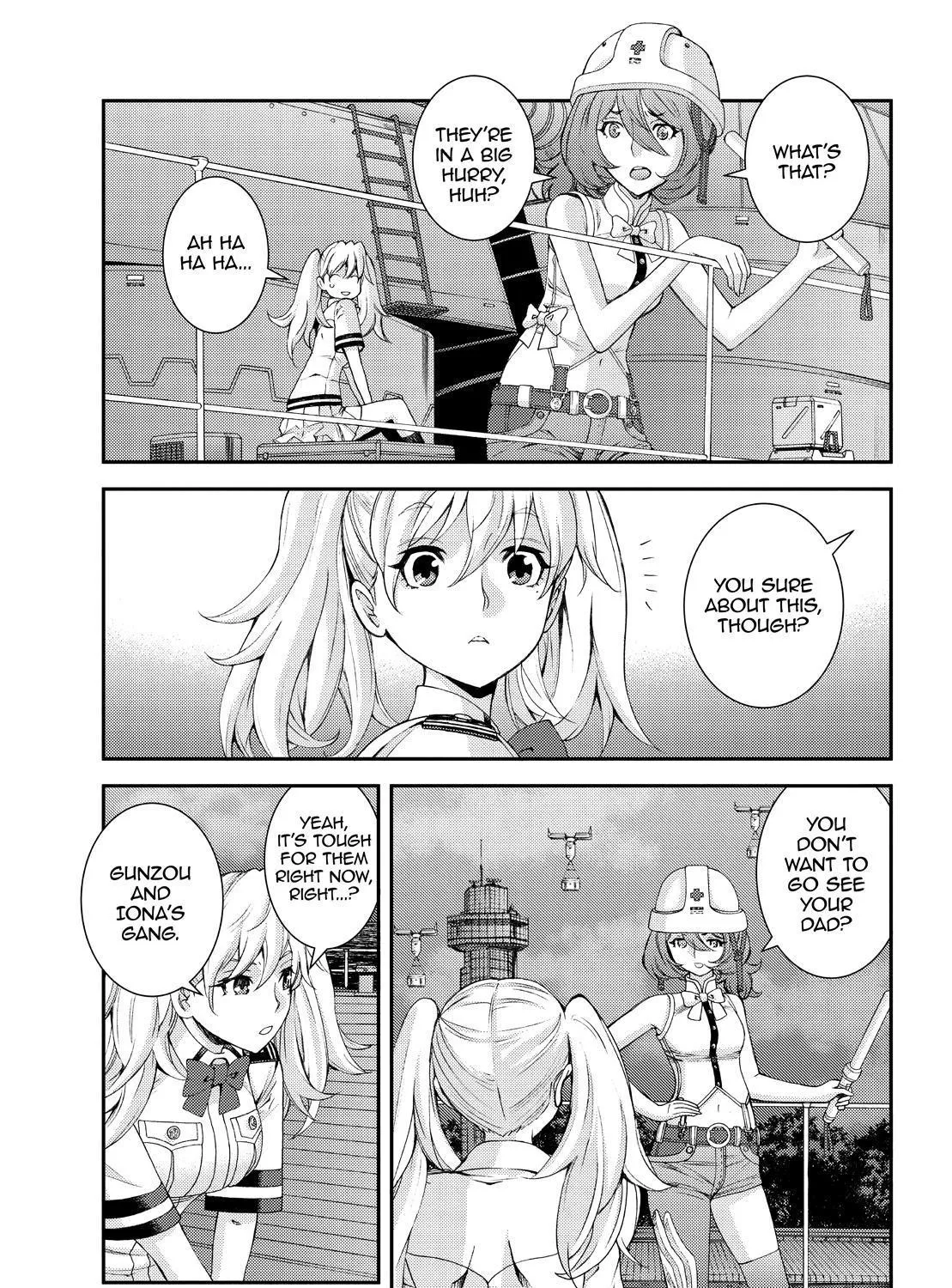 Aoki Hagane no Arpeggio Chapter 136 page 33 - 