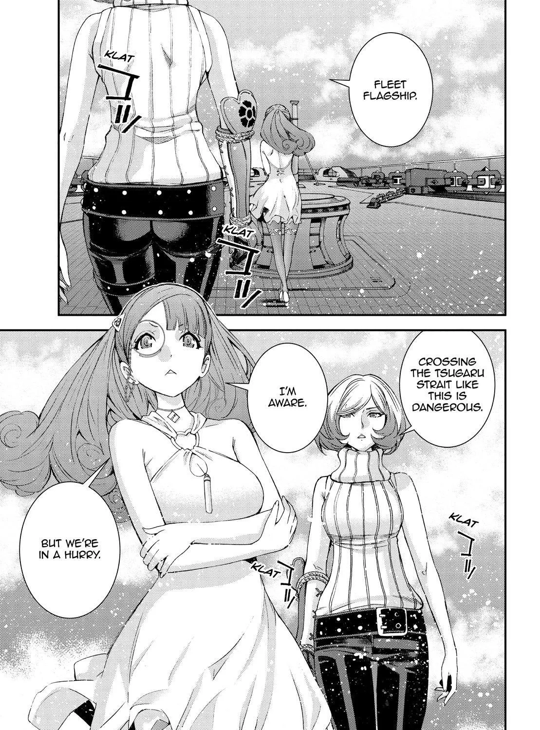 Aoki Hagane no Arpeggio Chapter 136 page 9 - 