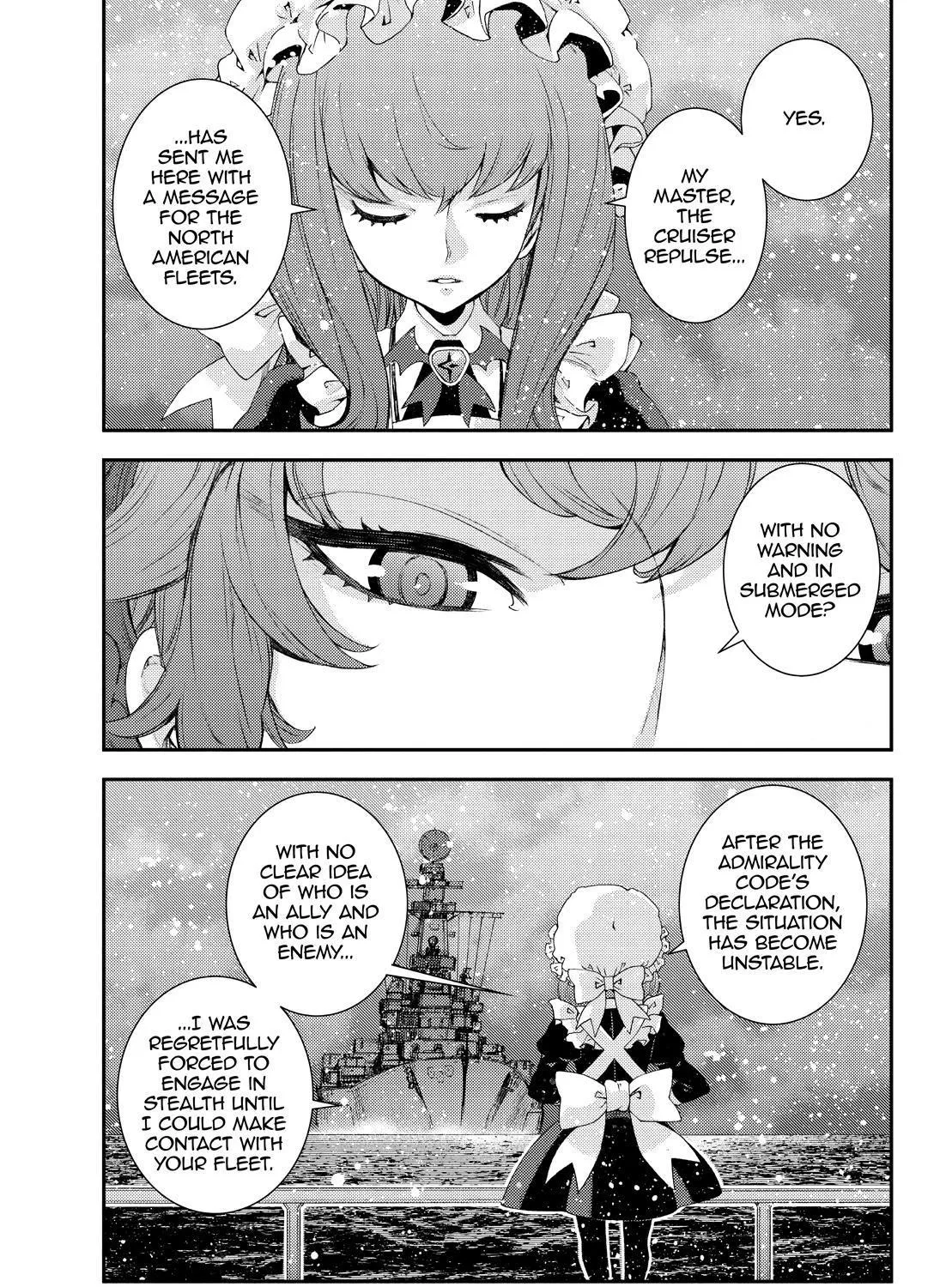 Aoki Hagane no Arpeggio Chapter 137 page 33 - 