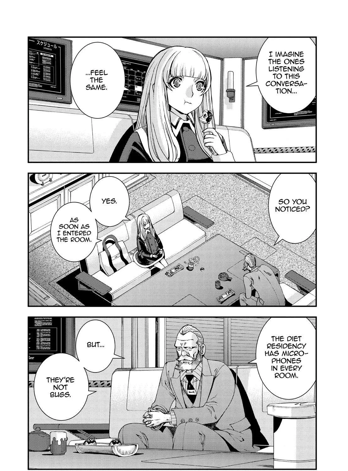 Aoki Hagane no Arpeggio Chapter 138 page 35 - 