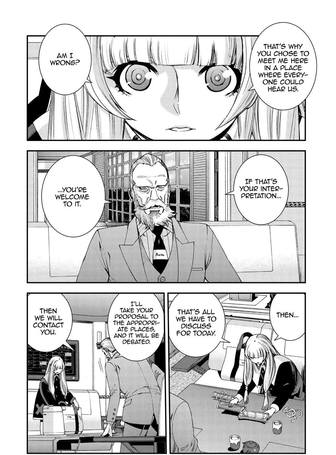 Aoki Hagane no Arpeggio Chapter 138 page 43 - 
