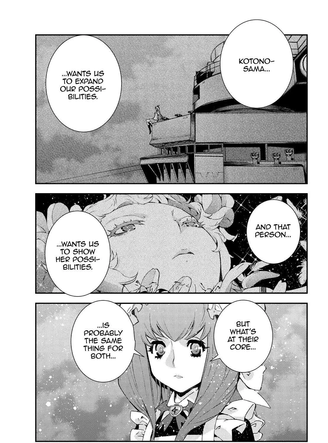 Aoki Hagane no Arpeggio Chapter 139 page 57 - 