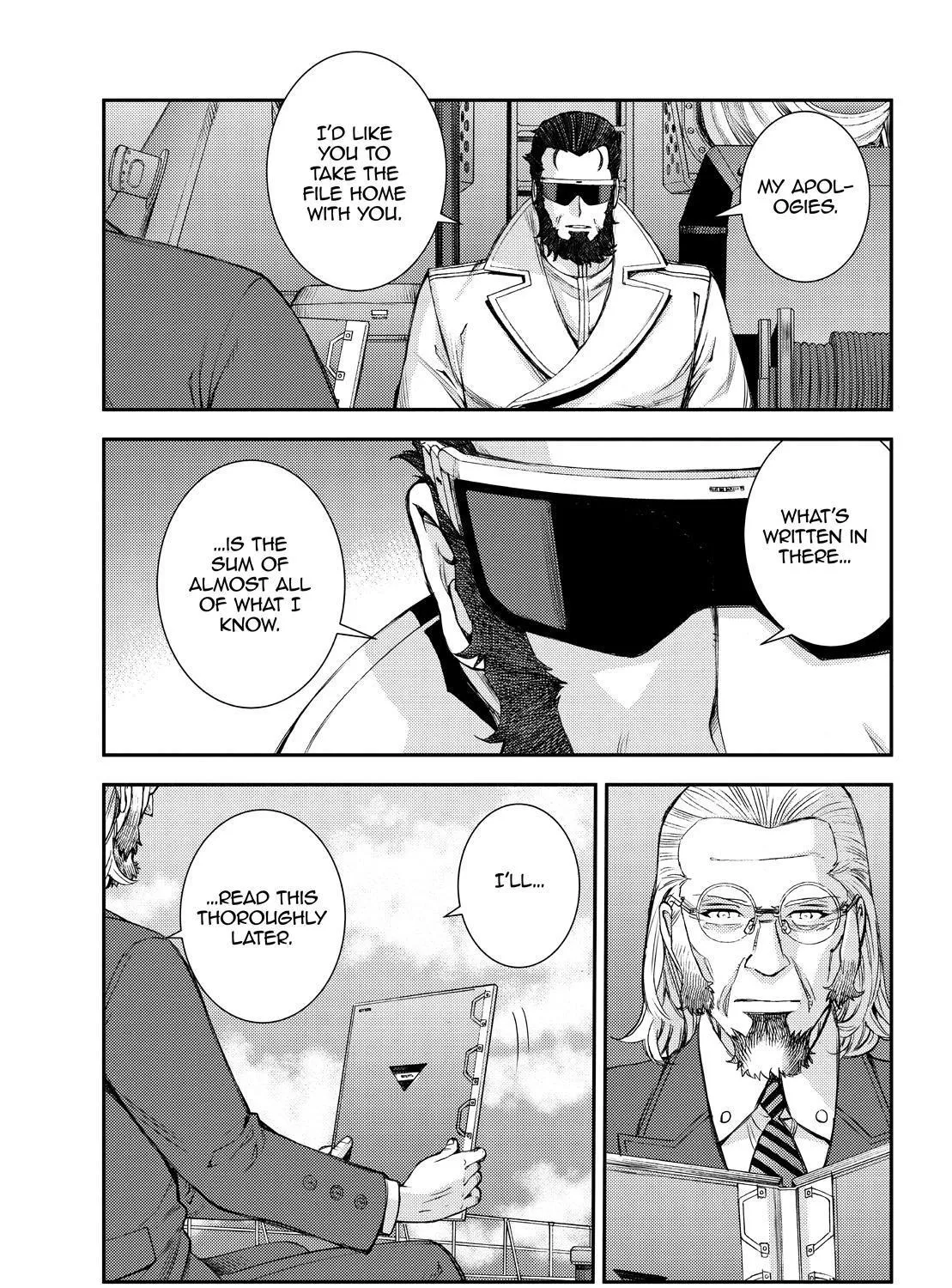 Aoki Hagane no Arpeggio Chapter 140 page 45 - 