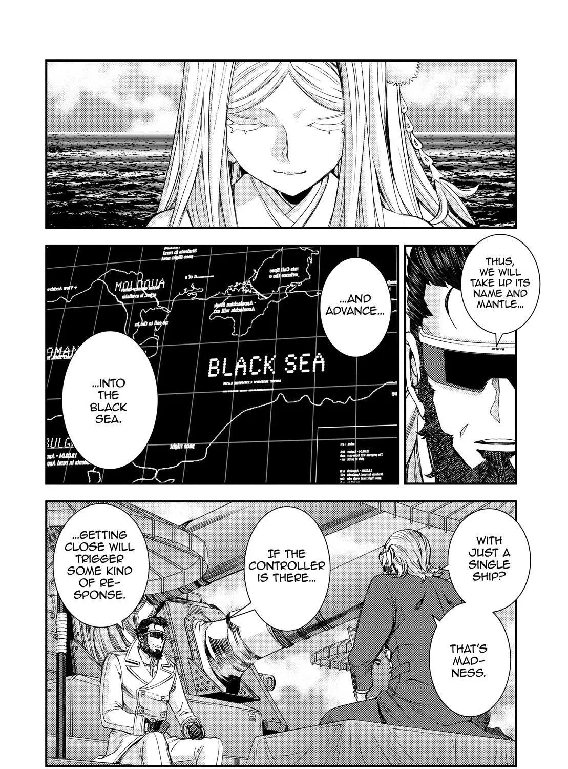 Aoki Hagane no Arpeggio Chapter 140 page 55 - 