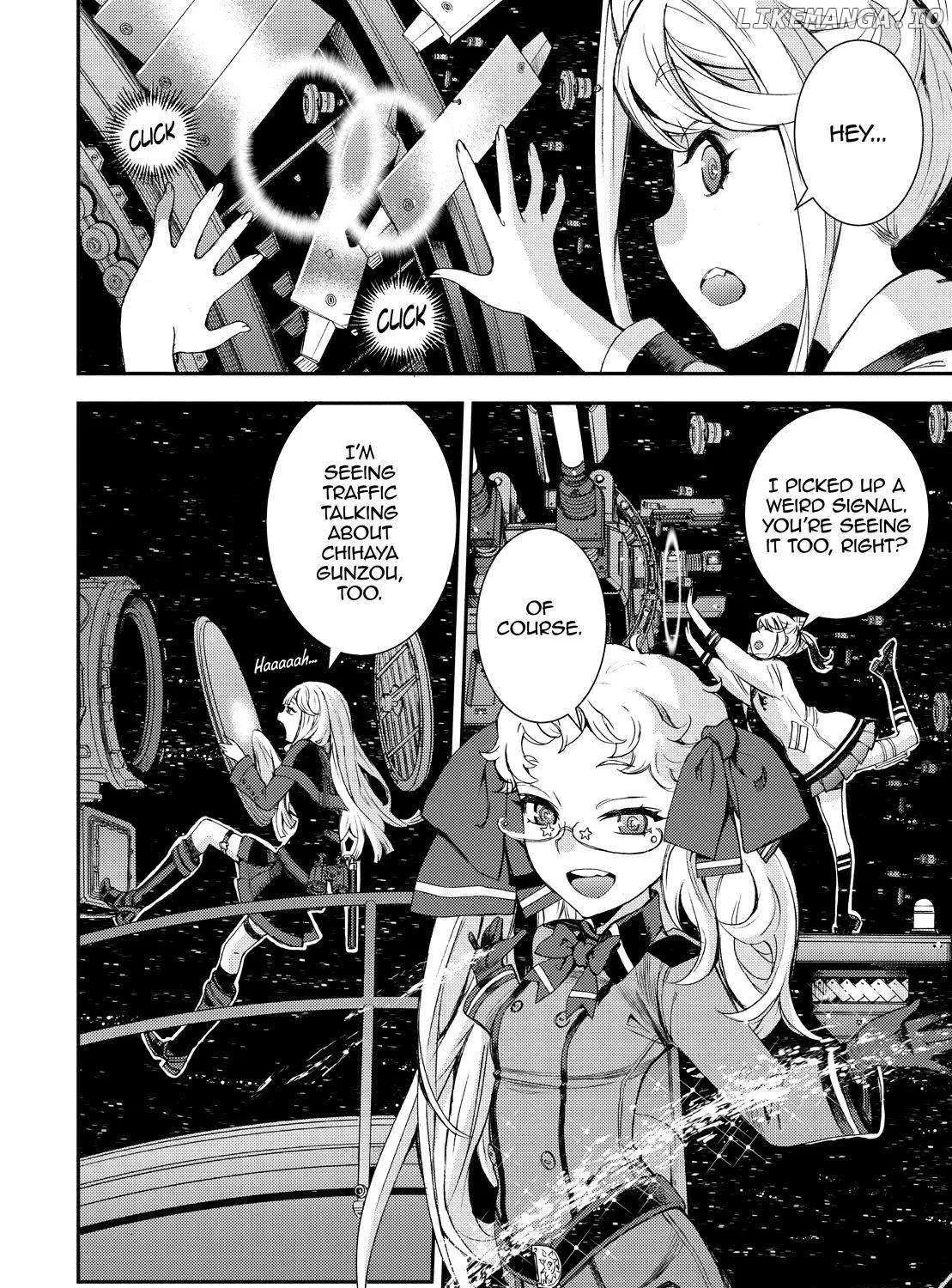 Aoki Hagane no Arpeggio Chapter 146 page 4 - 