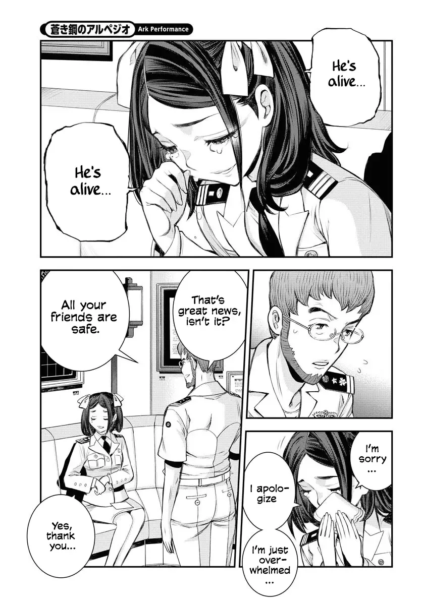 Aoki Hagane no Arpeggio Chapter 159 page 15 - 