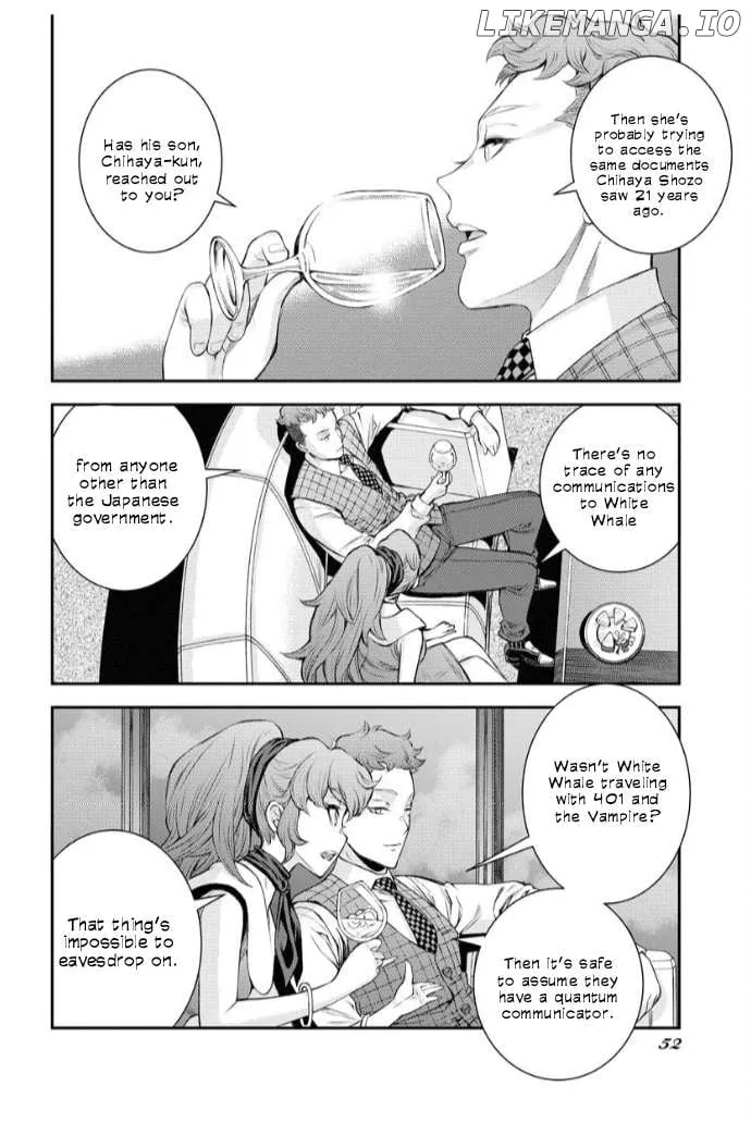 Aoki Hagane no Arpeggio Chapter 160 page 19 - 