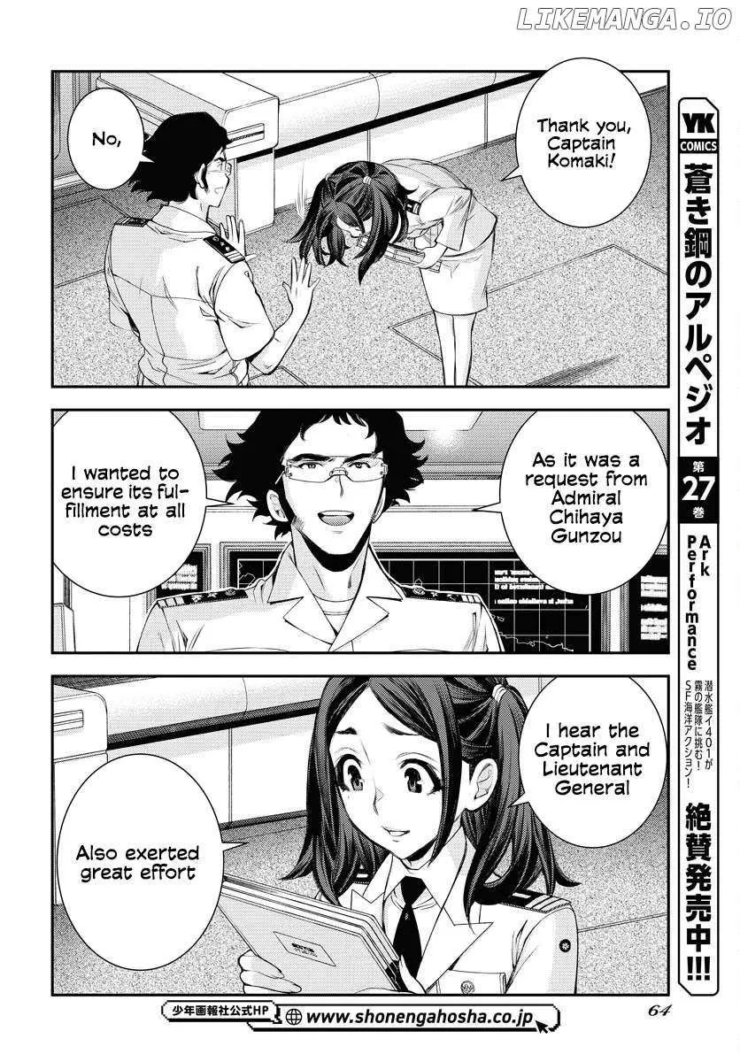 Aoki Hagane no Arpeggio Chapter 161 page 25 - 
