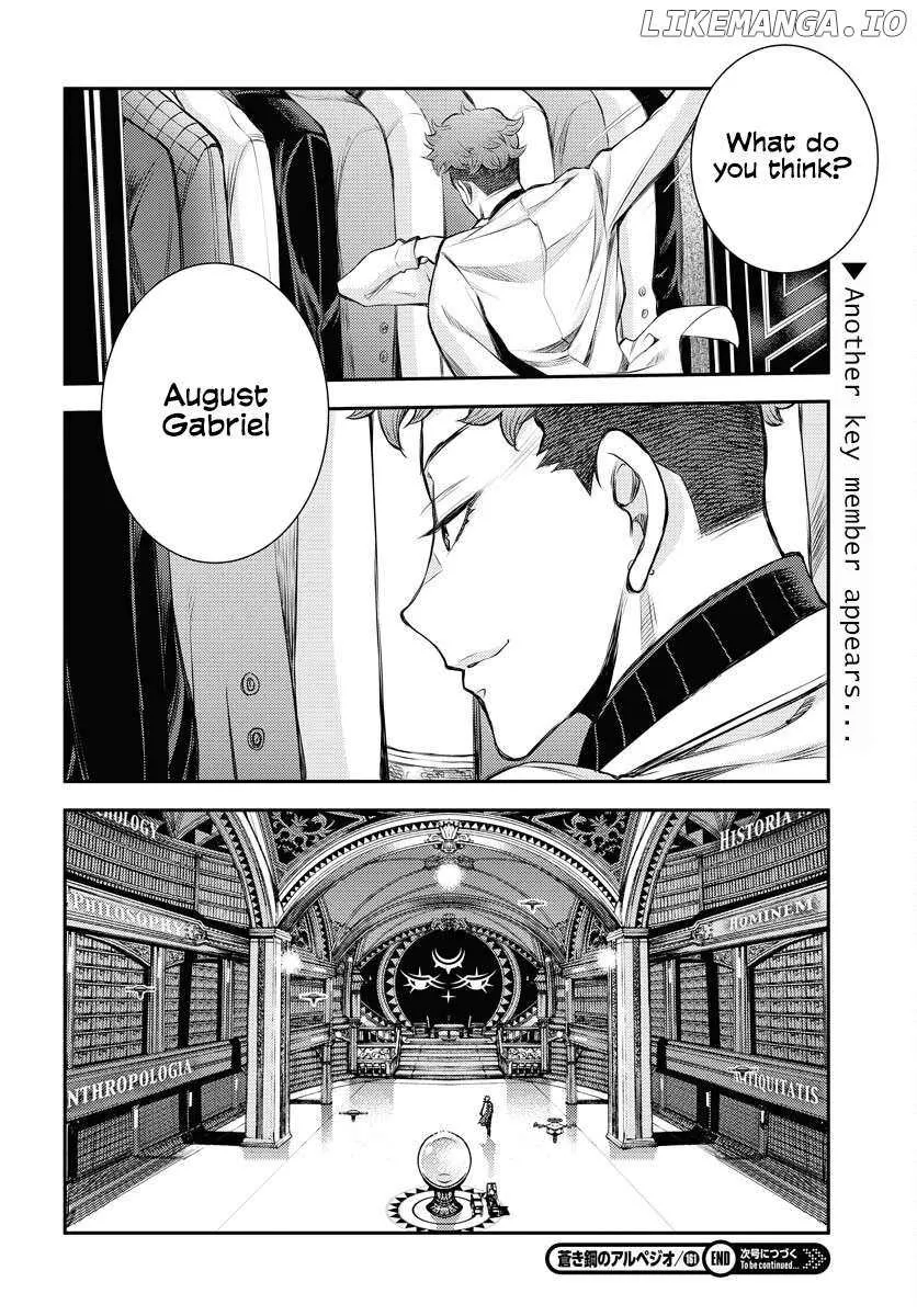 Aoki Hagane no Arpeggio Chapter 161 page 31 - 