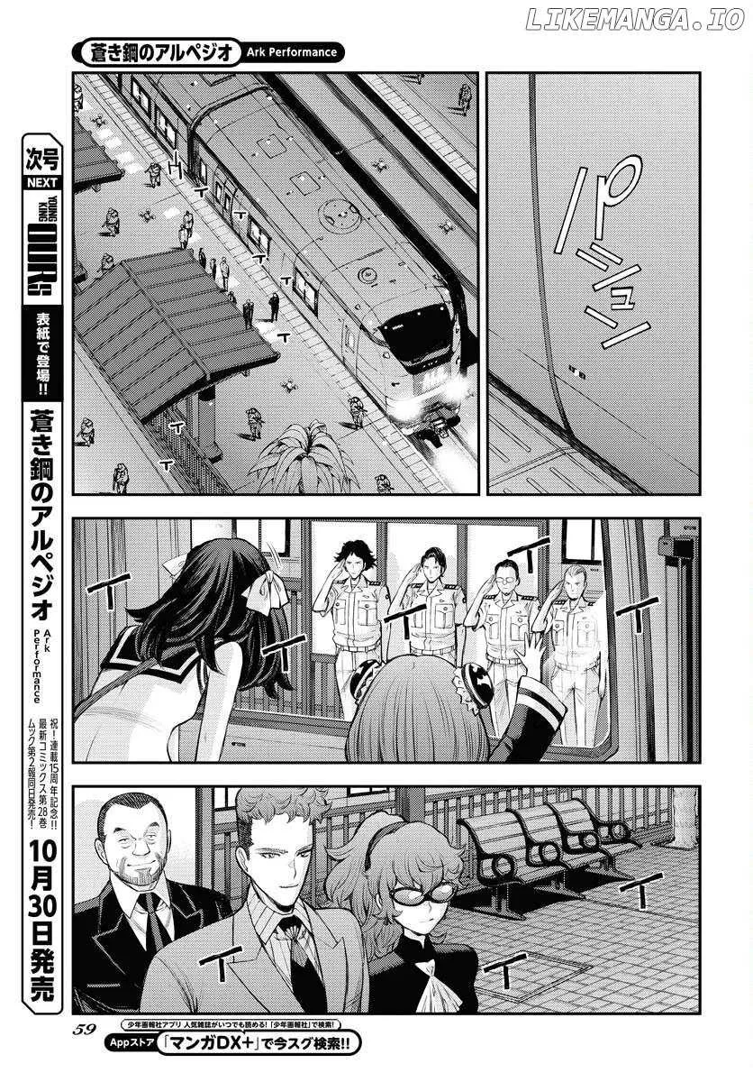Aoki Hagane no Arpeggio Chapter 162 page 23 - 