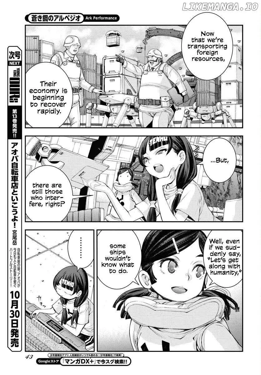 Aoki Hagane no Arpeggio Chapter 162 page 10 - 