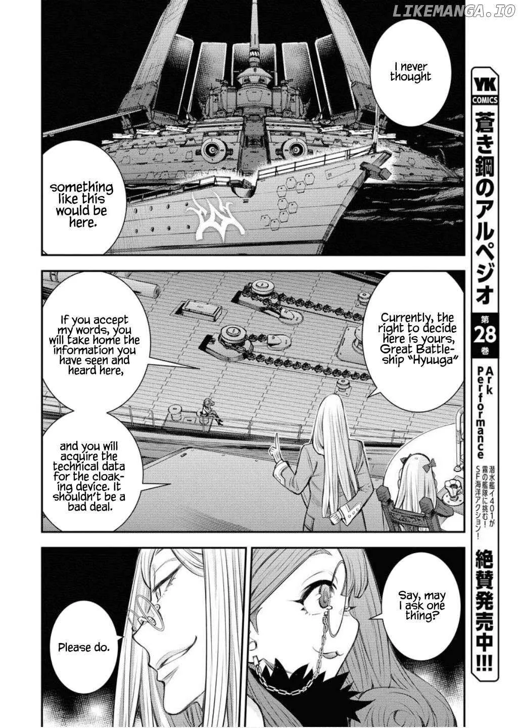 Aoki Hagane no Arpeggio Chapter 164 page 35 - 