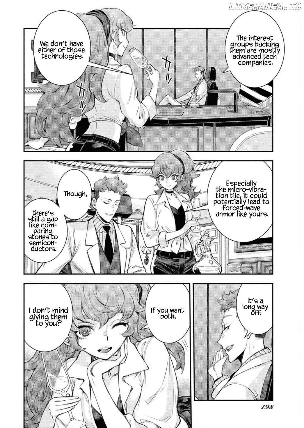 Aoki Hagane no Arpeggio Chapter 165 page 12 - 