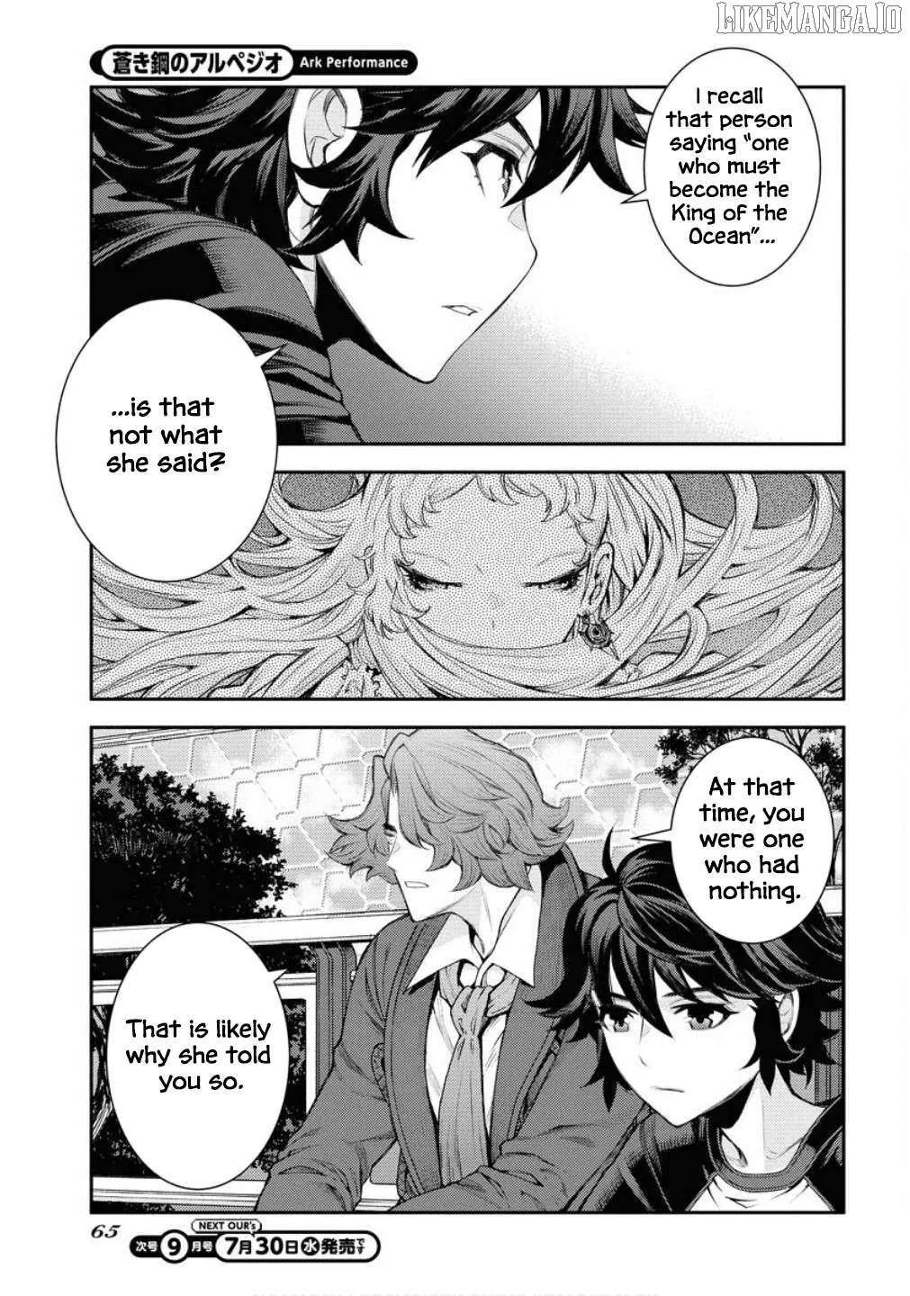 Aoki Hagane no Arpeggio Chapter 167 page 12 - 