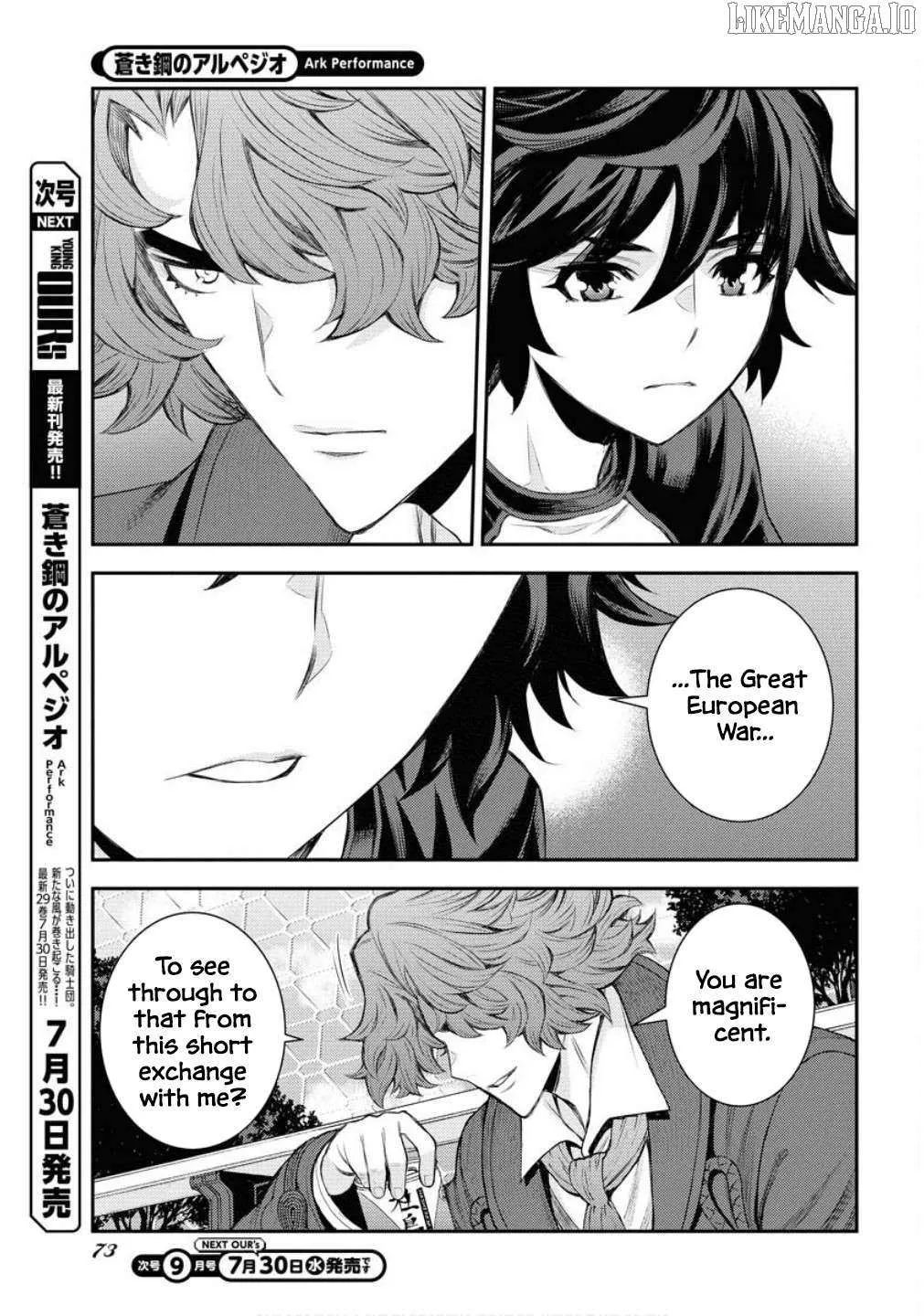 Aoki Hagane no Arpeggio Chapter 167 page 20 - 