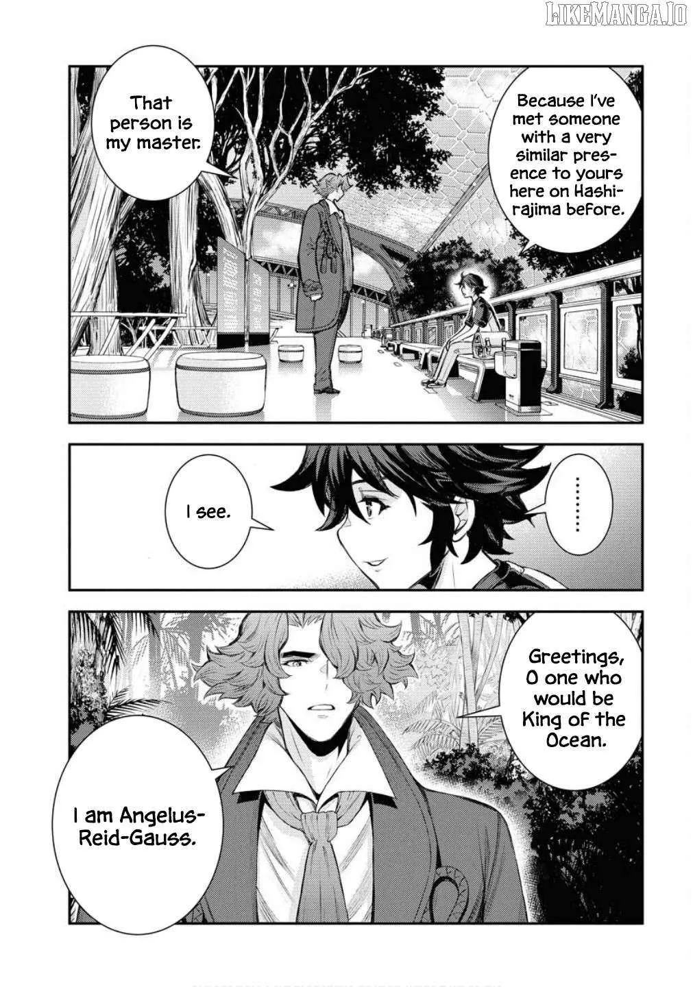 Aoki Hagane no Arpeggio Chapter 167 page 8 - 