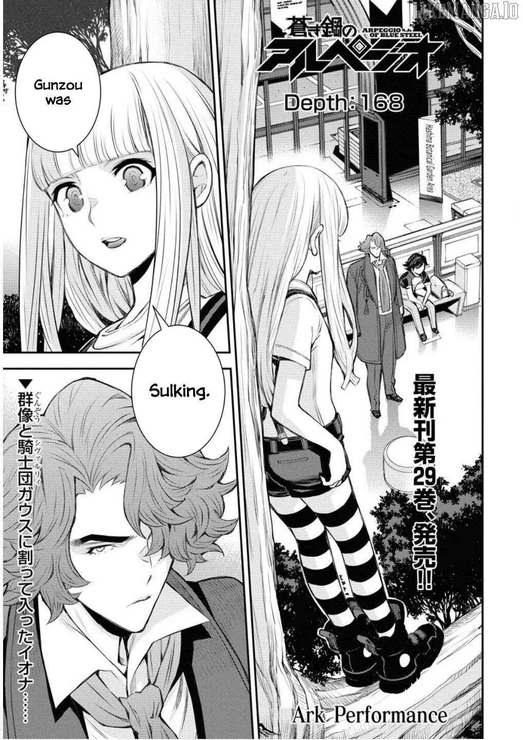 Aoki Hagane no Arpeggio Chapter 168 page 2 - 