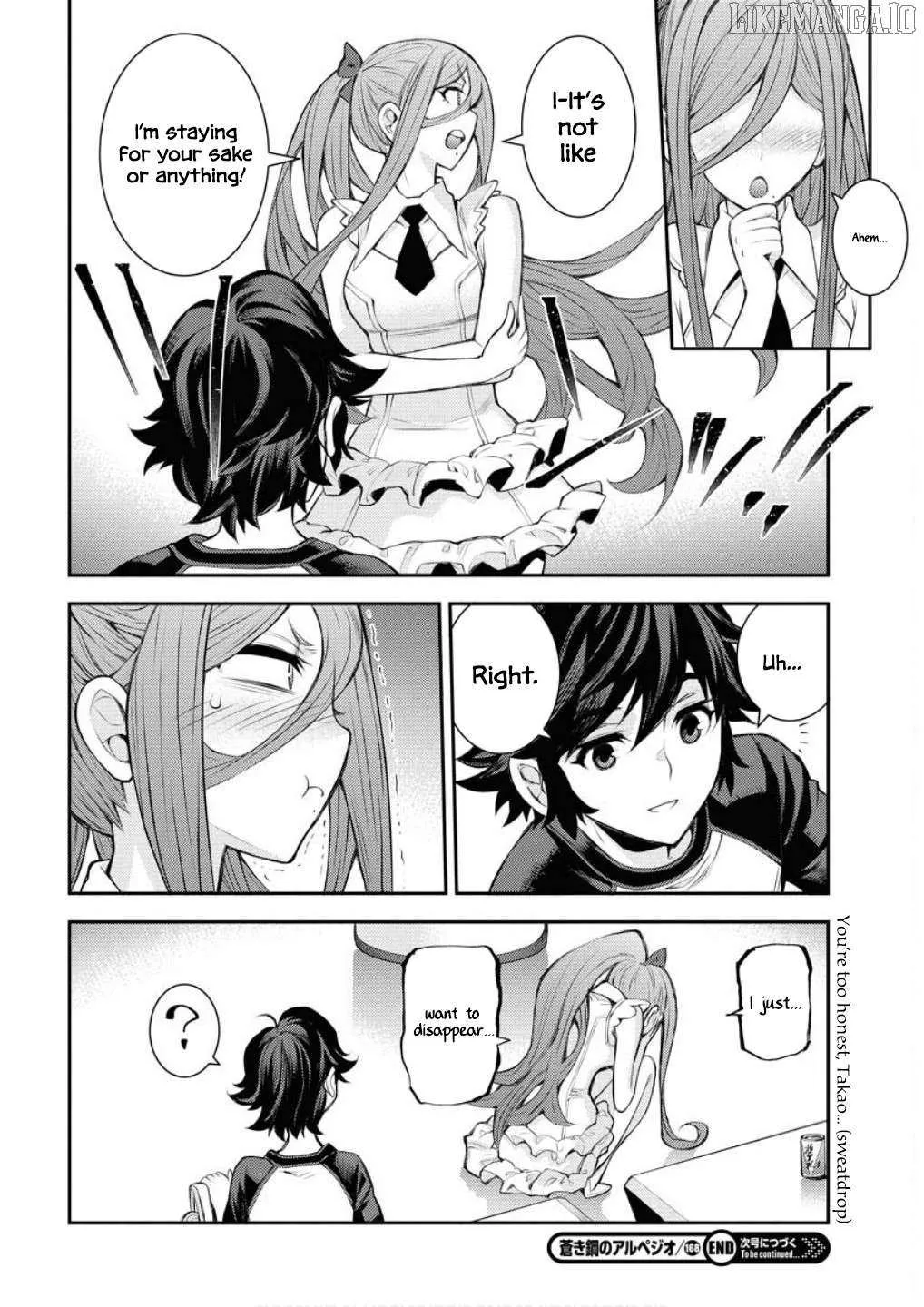 Aoki Hagane no Arpeggio Chapter 168 page 33 - 