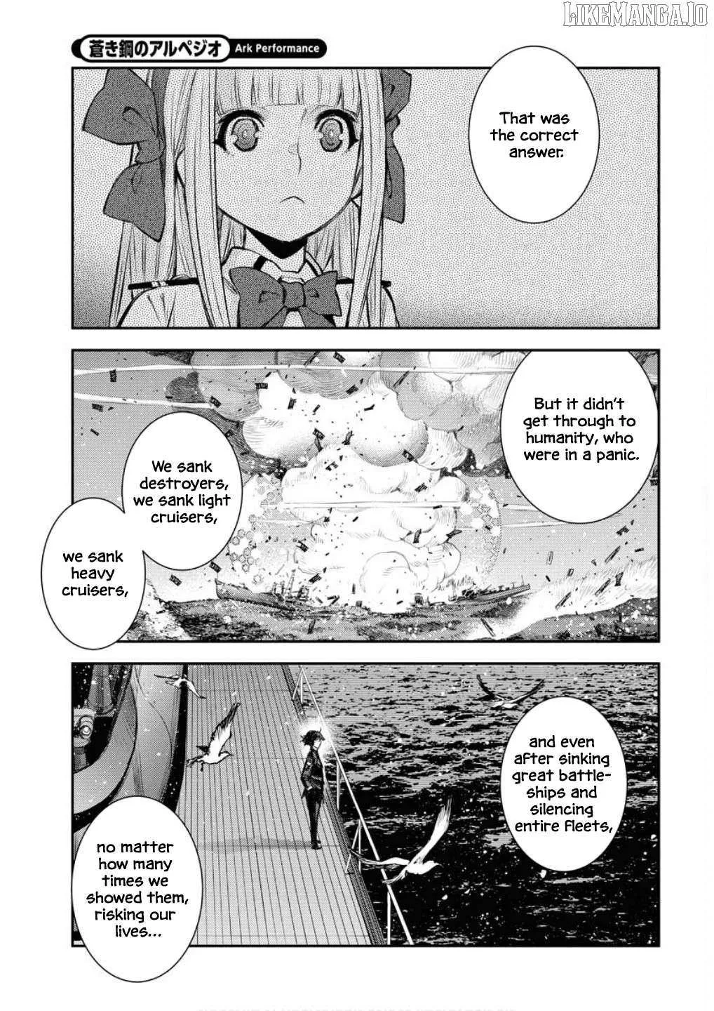 Aoki Hagane no Arpeggio Chapter 168 page 6 - 