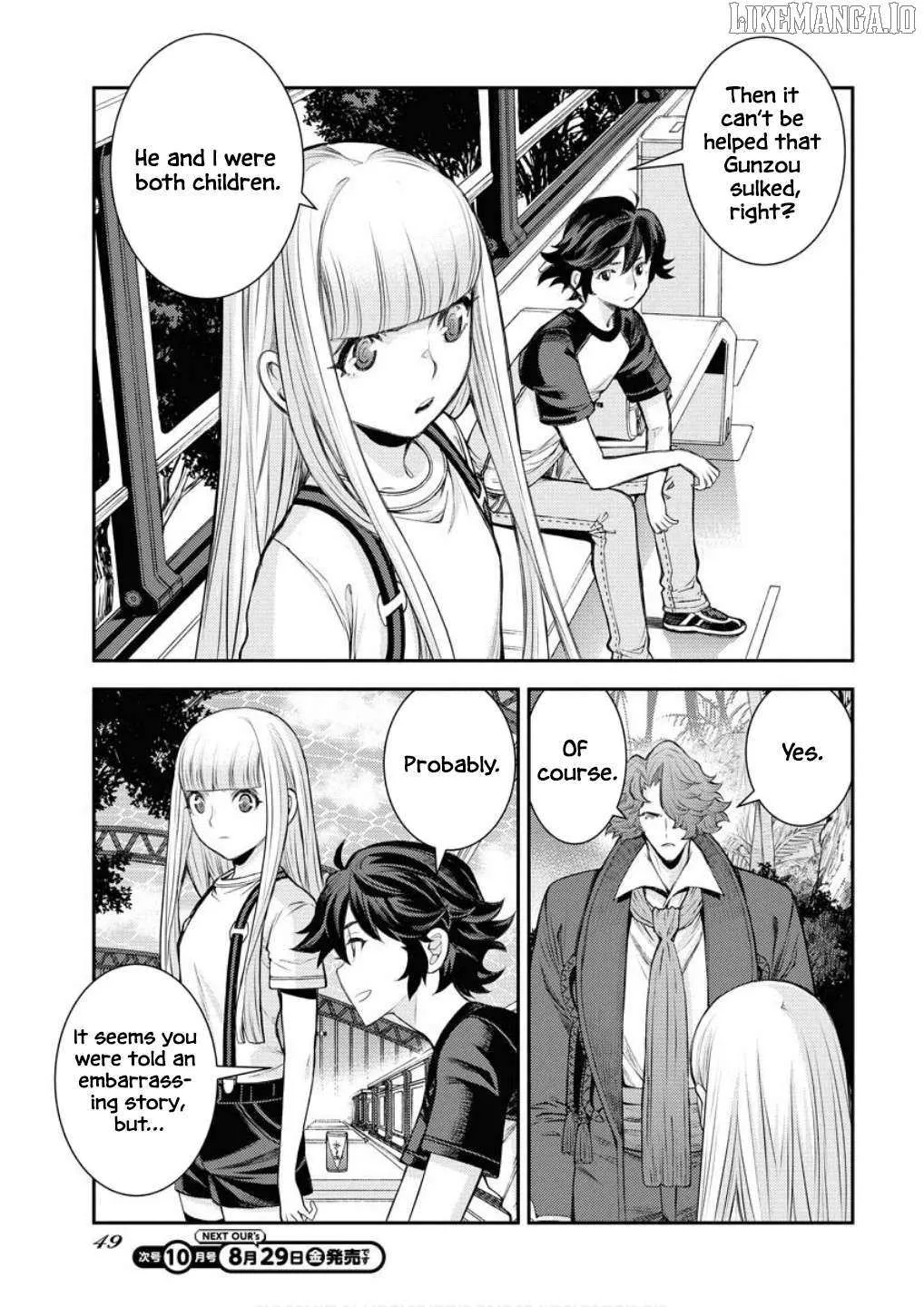 Aoki Hagane no Arpeggio Chapter 168 page 8 - 