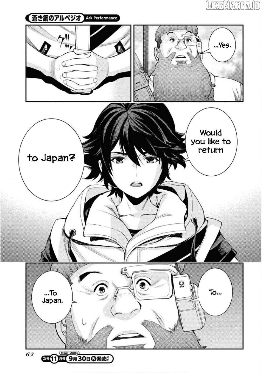 Aoki Hagane no Arpeggio Chapter 169 page 31 - 
