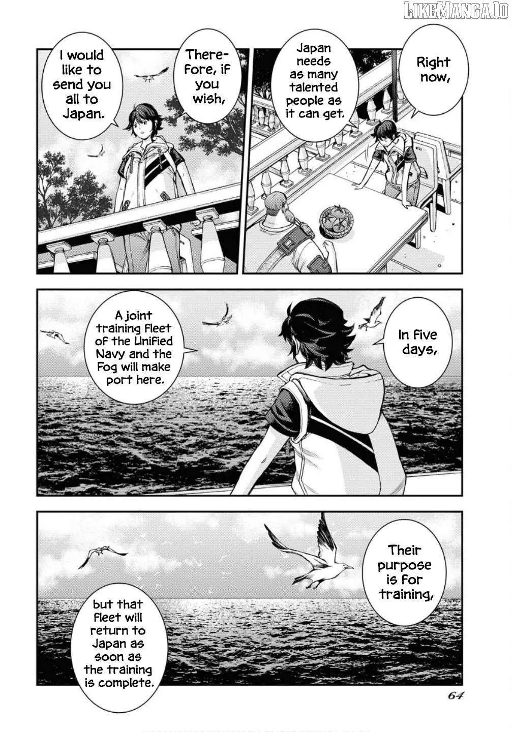 Aoki Hagane no Arpeggio Chapter 169 page 32 - 