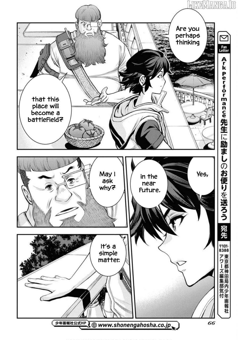 Aoki Hagane no Arpeggio Chapter 169 page 34 - 