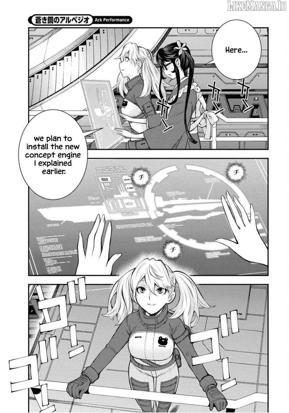 Aoki Hagane no Arpeggio Chapter 169 page 37 - 