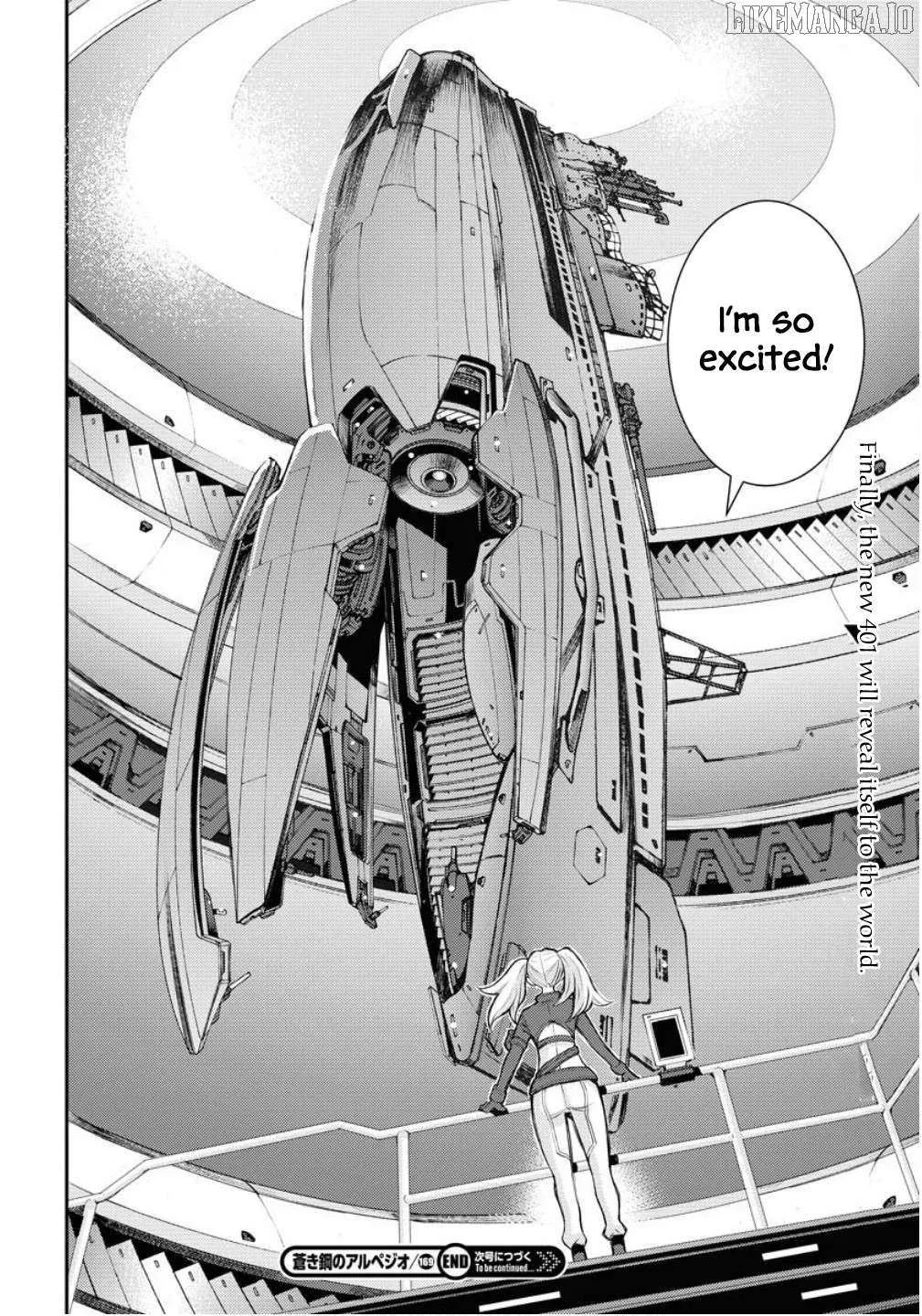 Aoki Hagane no Arpeggio Chapter 169 page 38 - 