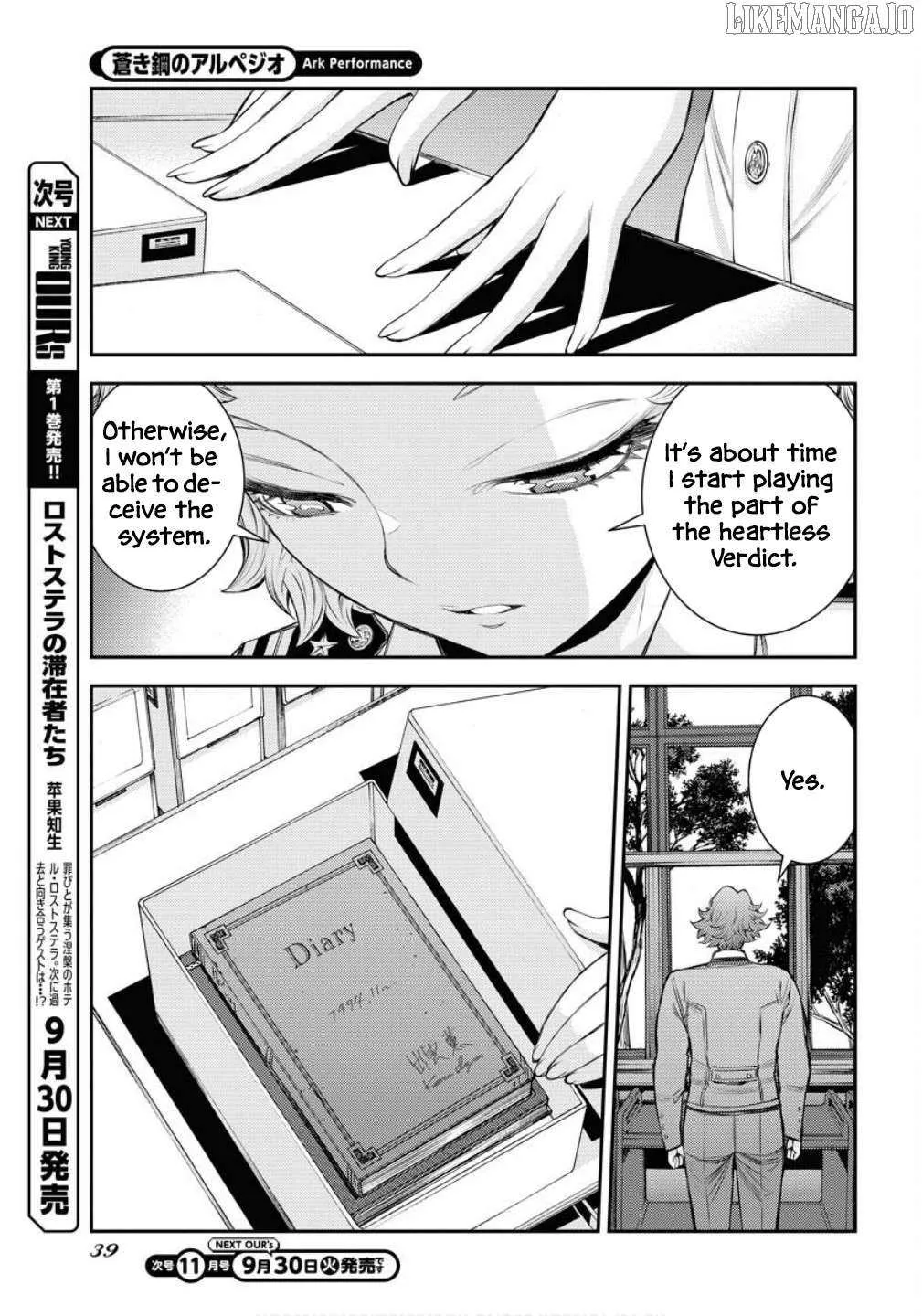 Aoki Hagane no Arpeggio Chapter 169 page 8 - 