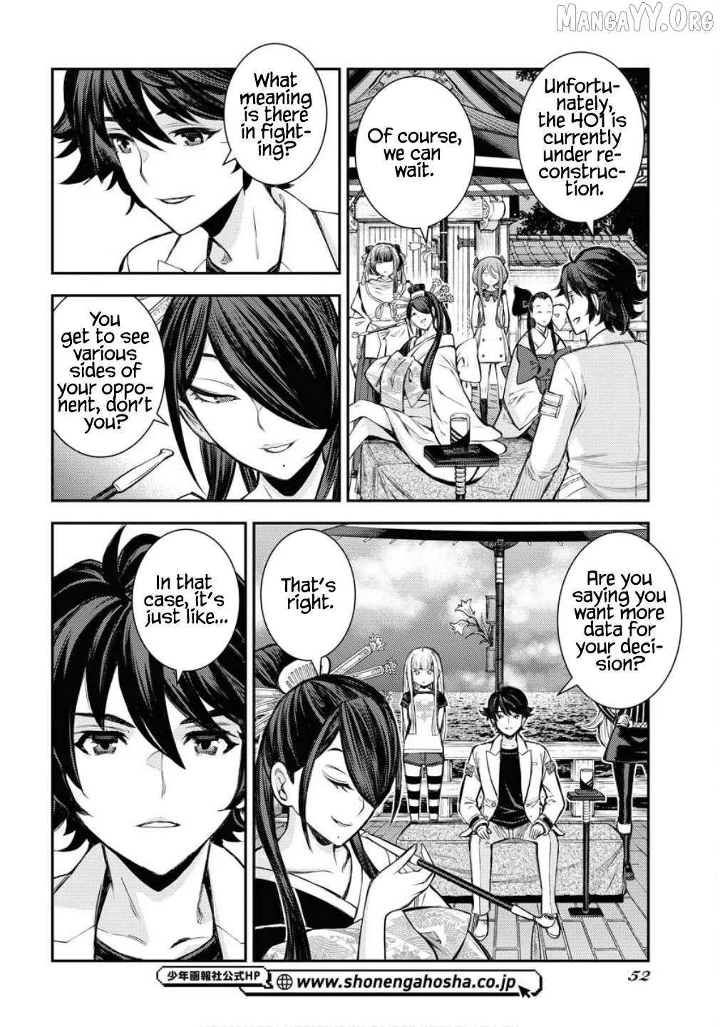 Aoki Hagane no Arpeggio Chapter 170 page 19 - 