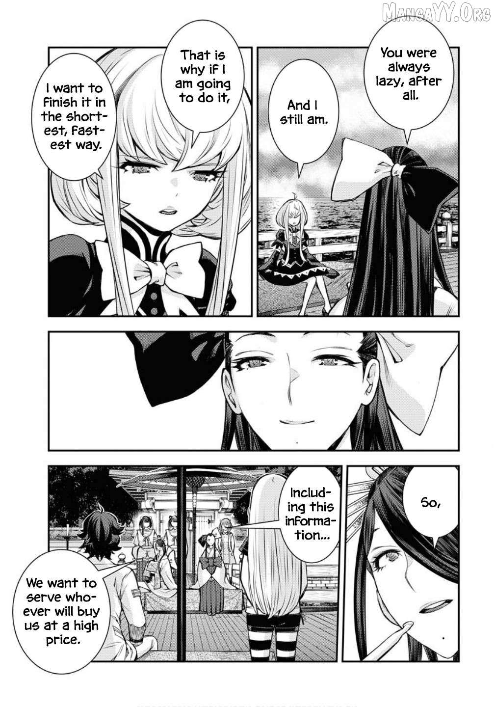 Aoki Hagane no Arpeggio Chapter 171 page 14 - 