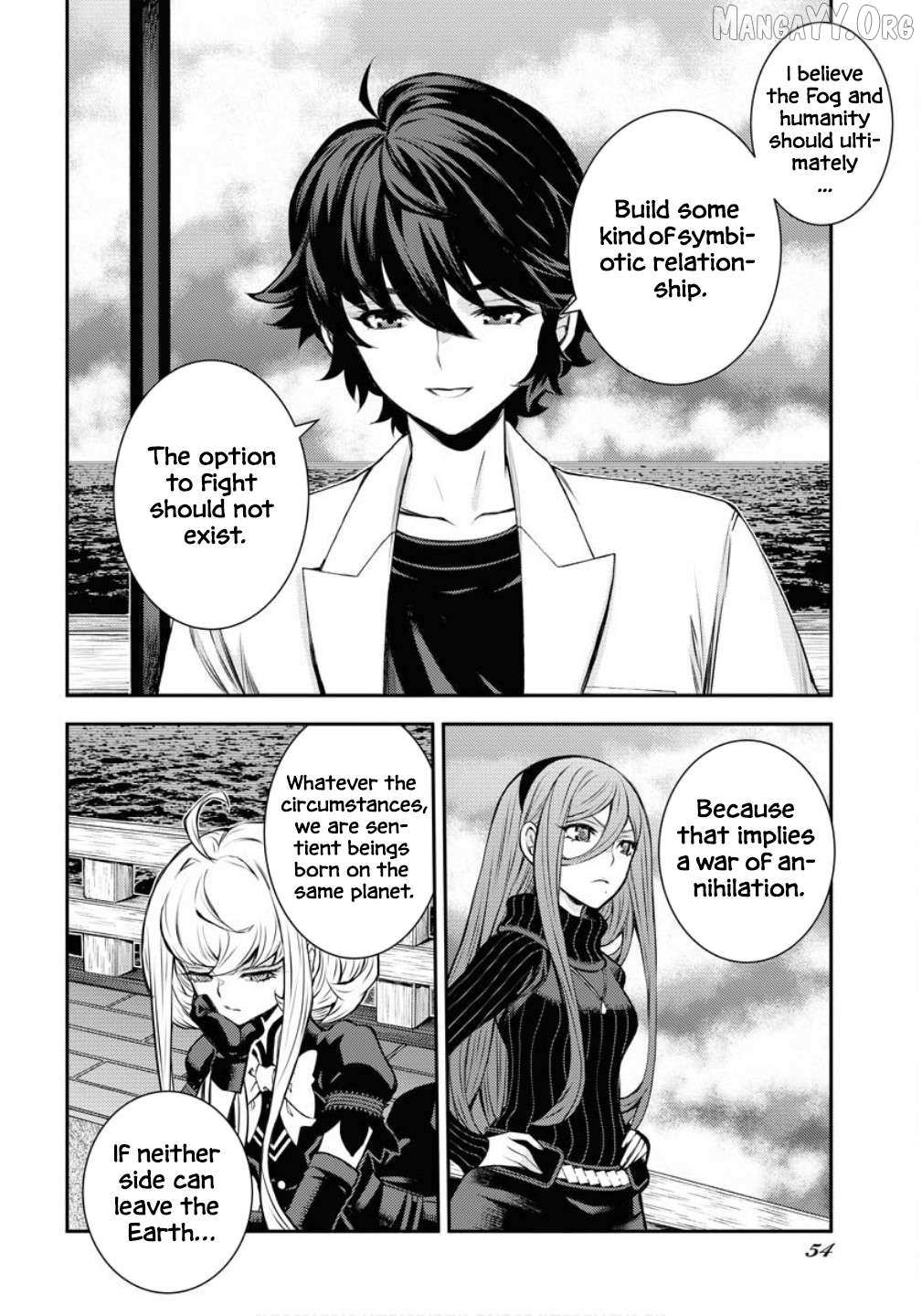Aoki Hagane no Arpeggio Chapter 171 page 19 - 