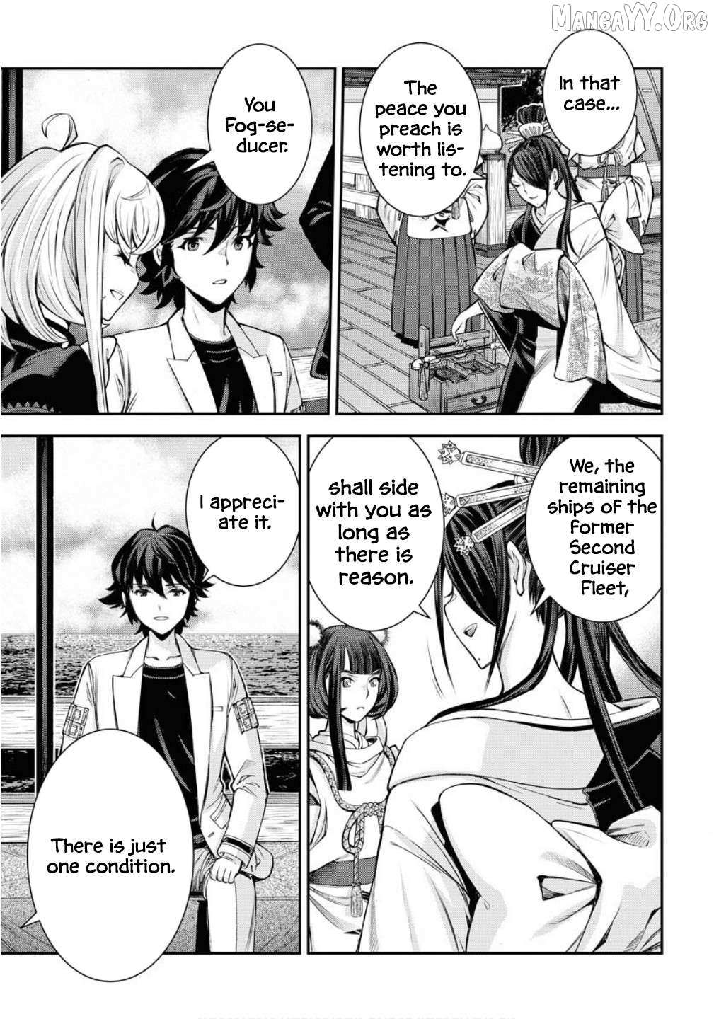 Aoki Hagane no Arpeggio Chapter 171 page 34 - 