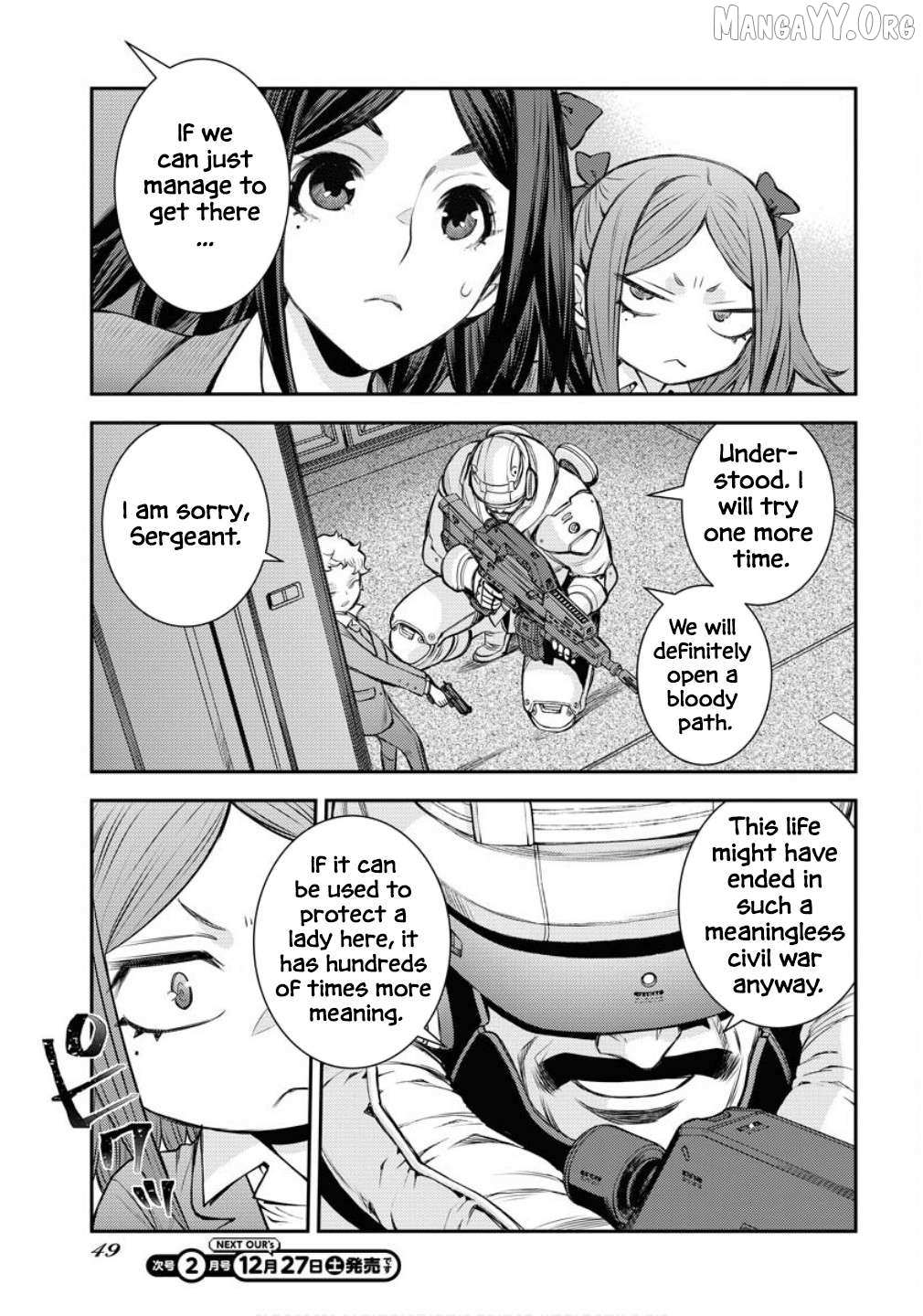 Aoki Hagane no Arpeggio Chapter 172 page 13 - 