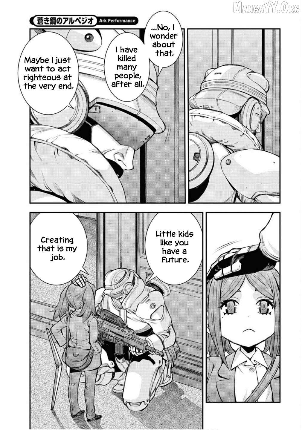 Aoki Hagane no Arpeggio Chapter 172 page 15 - 