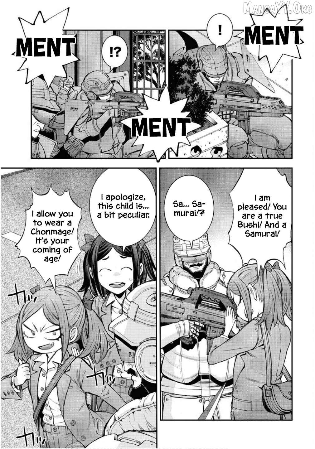 Aoki Hagane no Arpeggio Chapter 172 page 17 - 